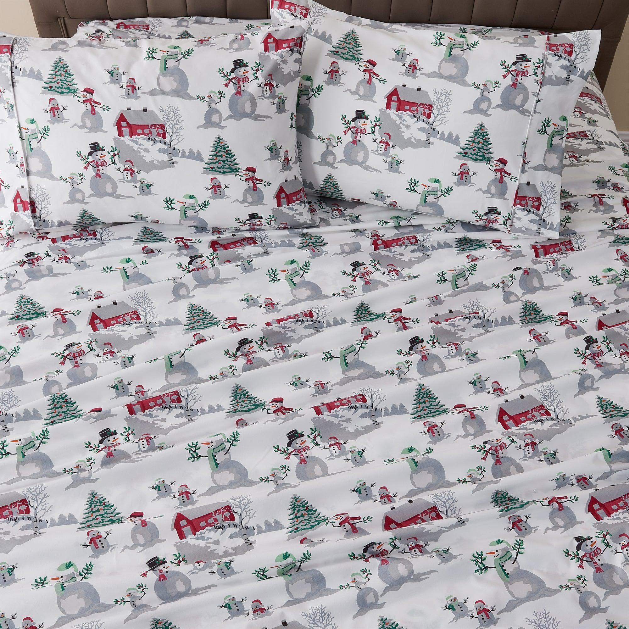 4-Piece Lodge Microfiber Sheet - Mountain Ridge Collection - Image 22