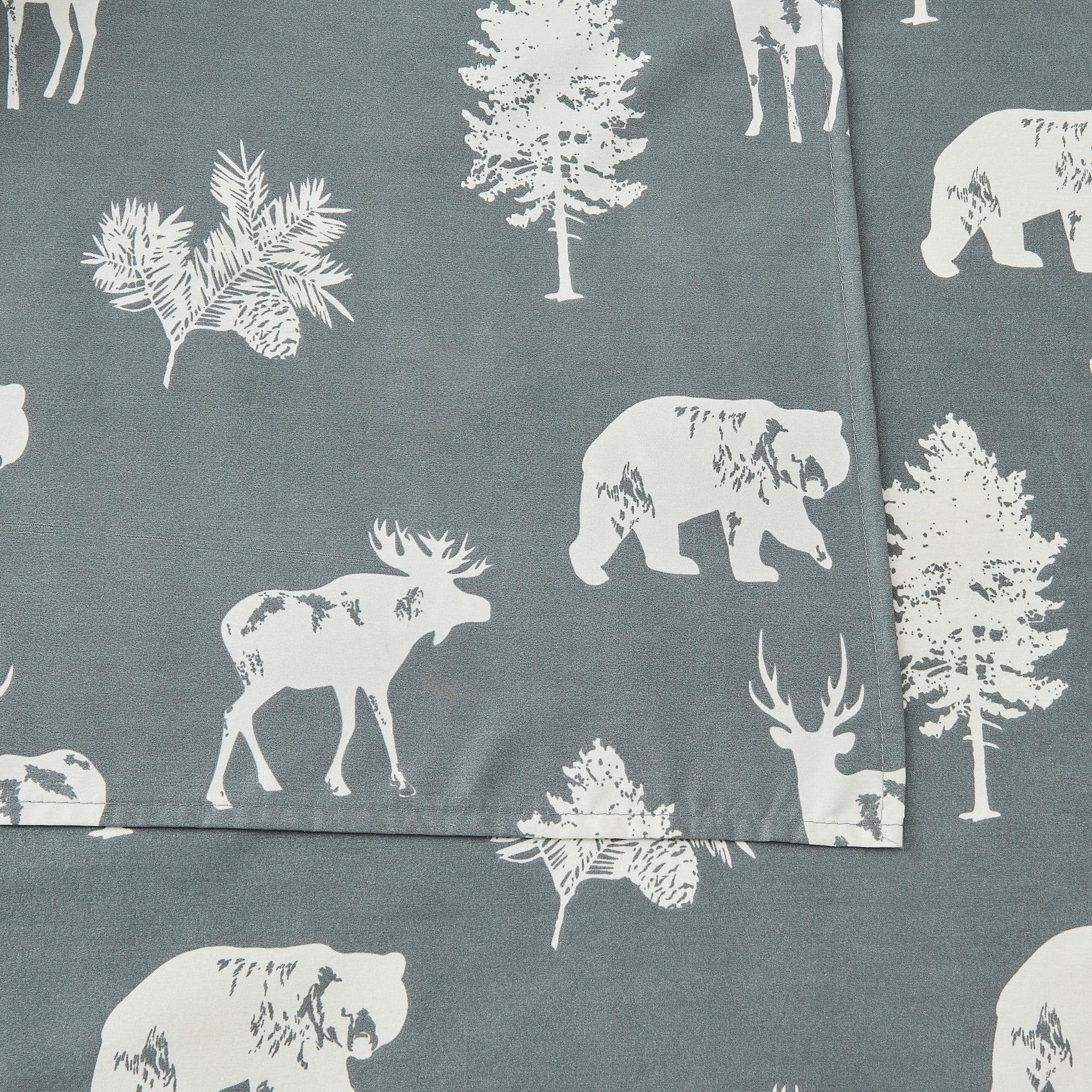 4-Piece Lodge Microfiber Sheet - Mountain Ridge Collection - Image 35