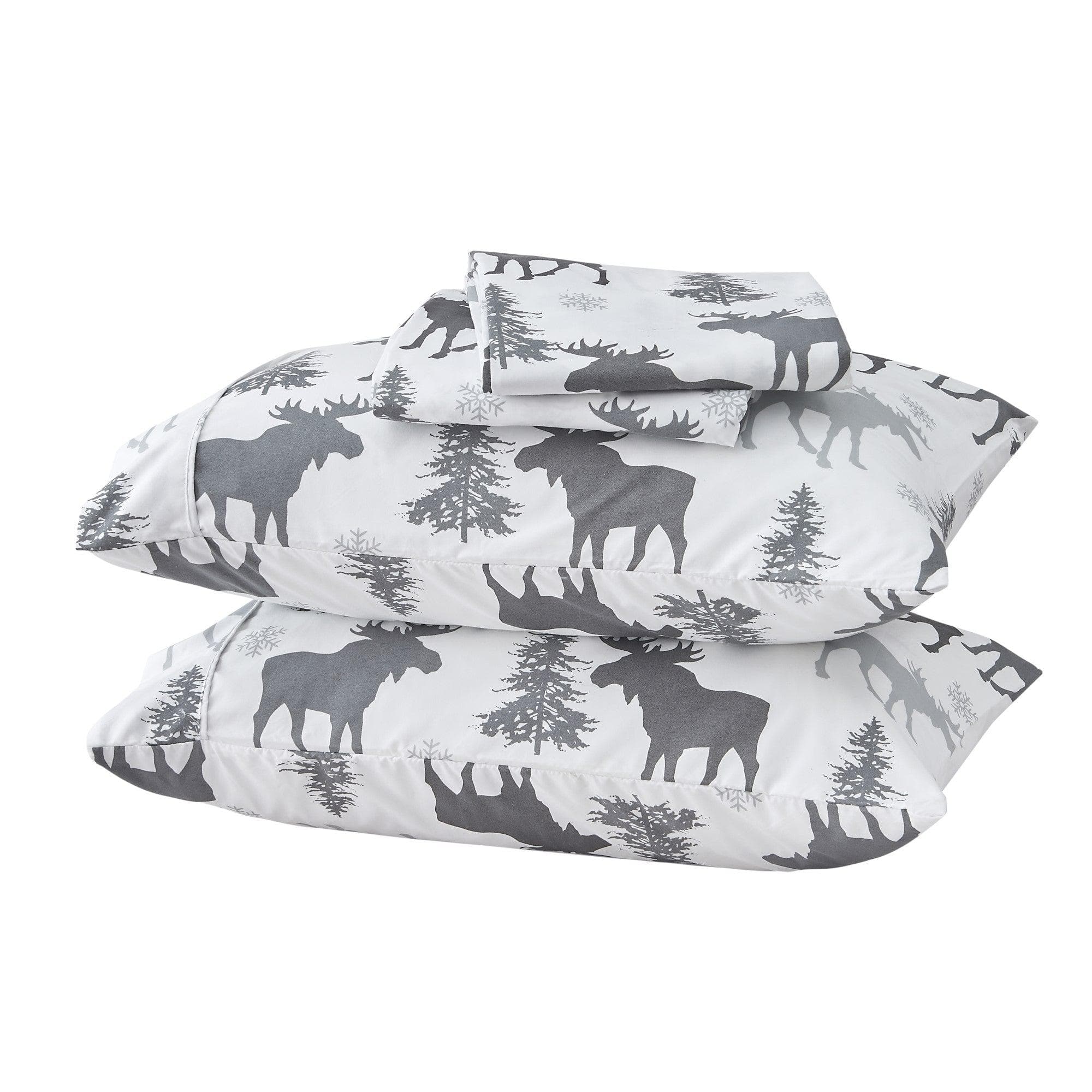 4-Piece Lodge Microfiber Sheet - Mountain Ridge Collection - Image 4