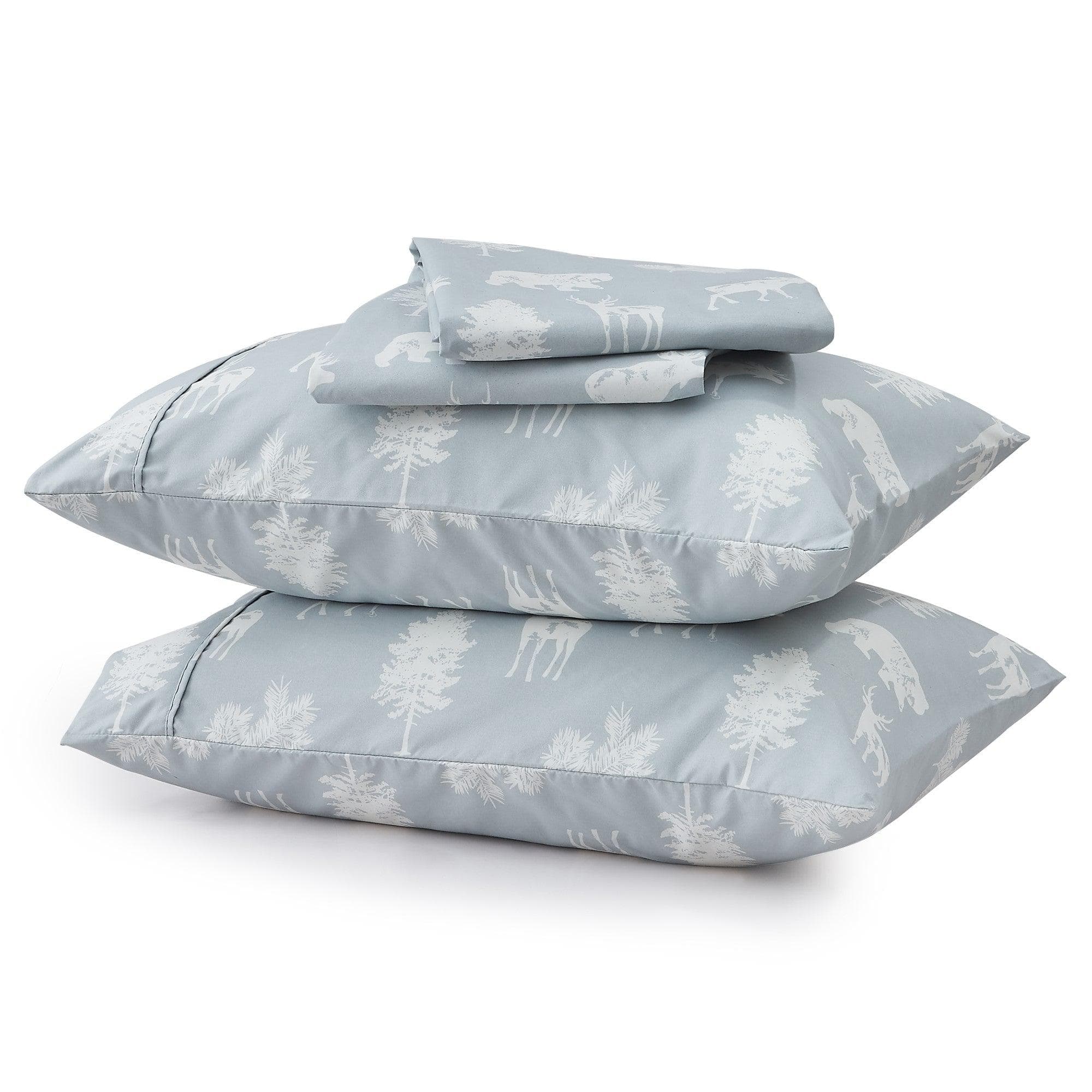 4-Piece Lodge Microfiber Sheet - Mountain Ridge Collection - Image 44
