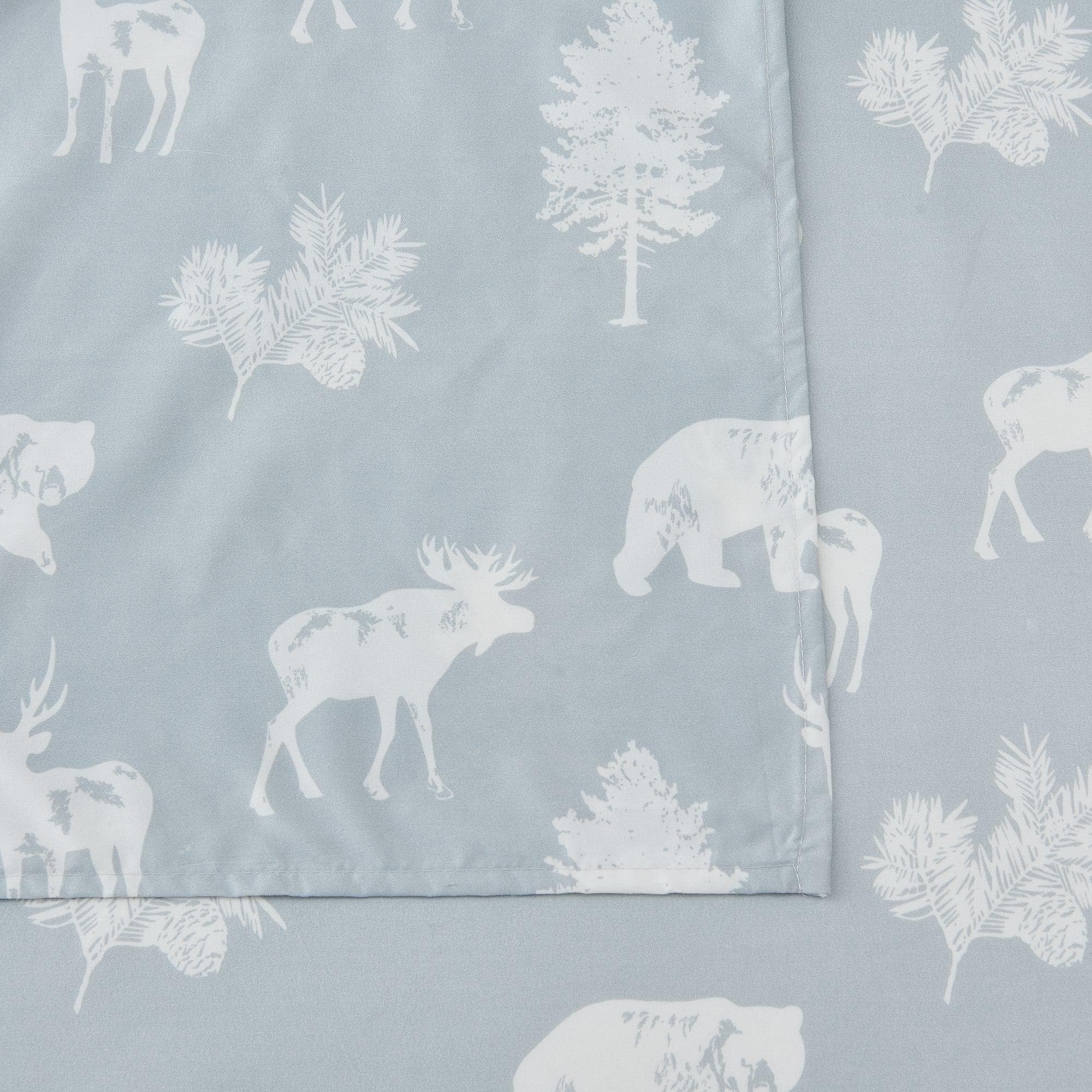 4-Piece Lodge Microfiber Sheet - Mountain Ridge Collection - Image 45