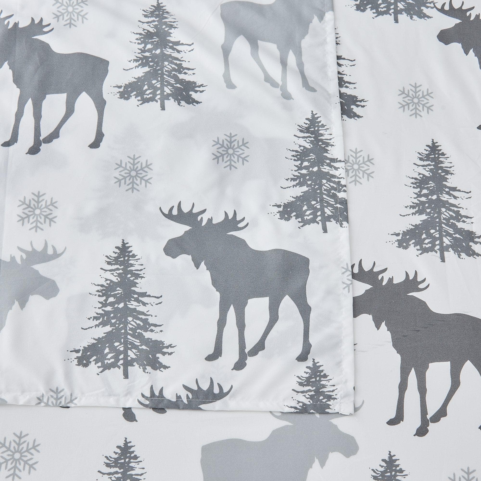 4-Piece Lodge Microfiber Sheet - Mountain Ridge Collection - Image 5