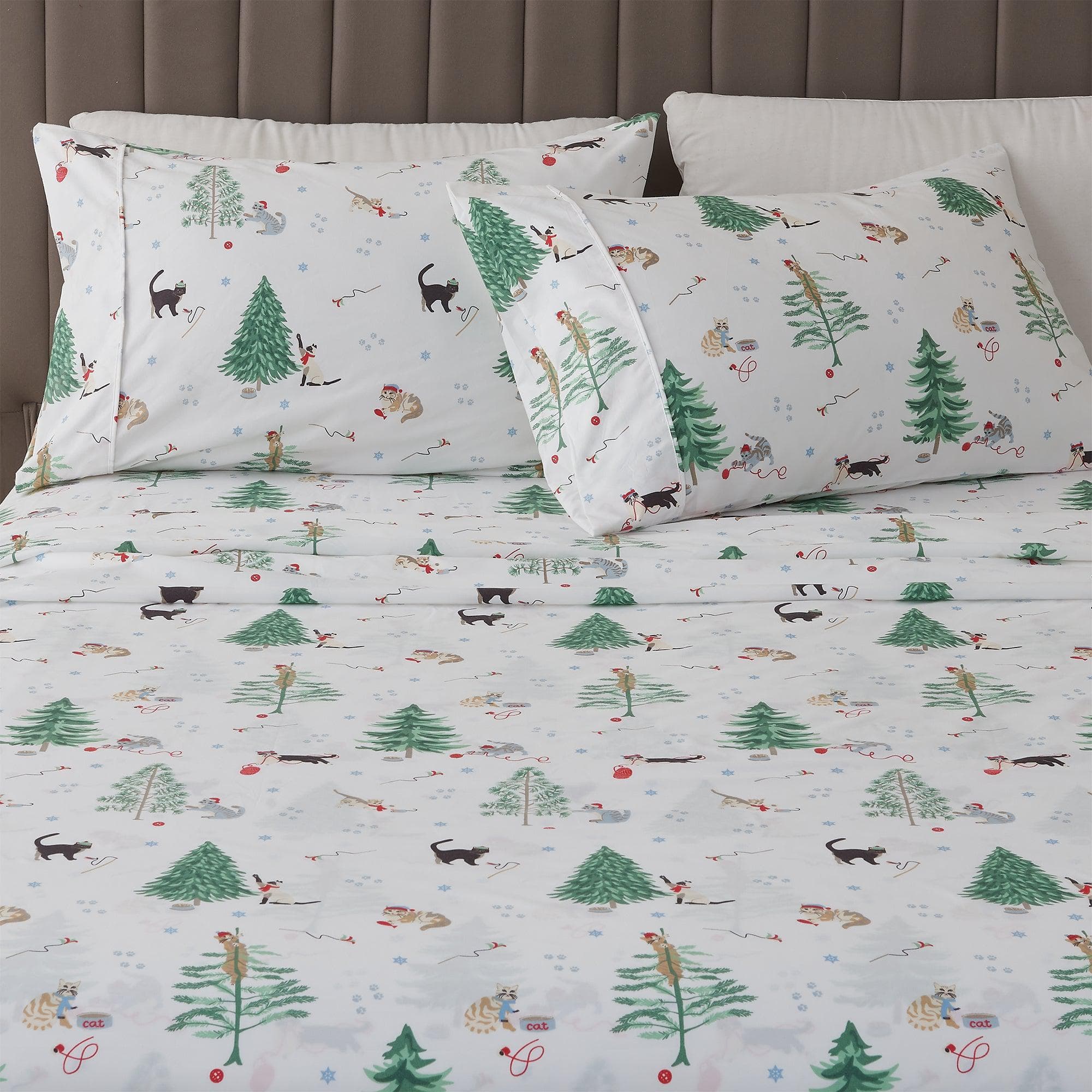 4-Piece Lodge Microfiber Sheet - Mountain Ridge Collection - Image 51