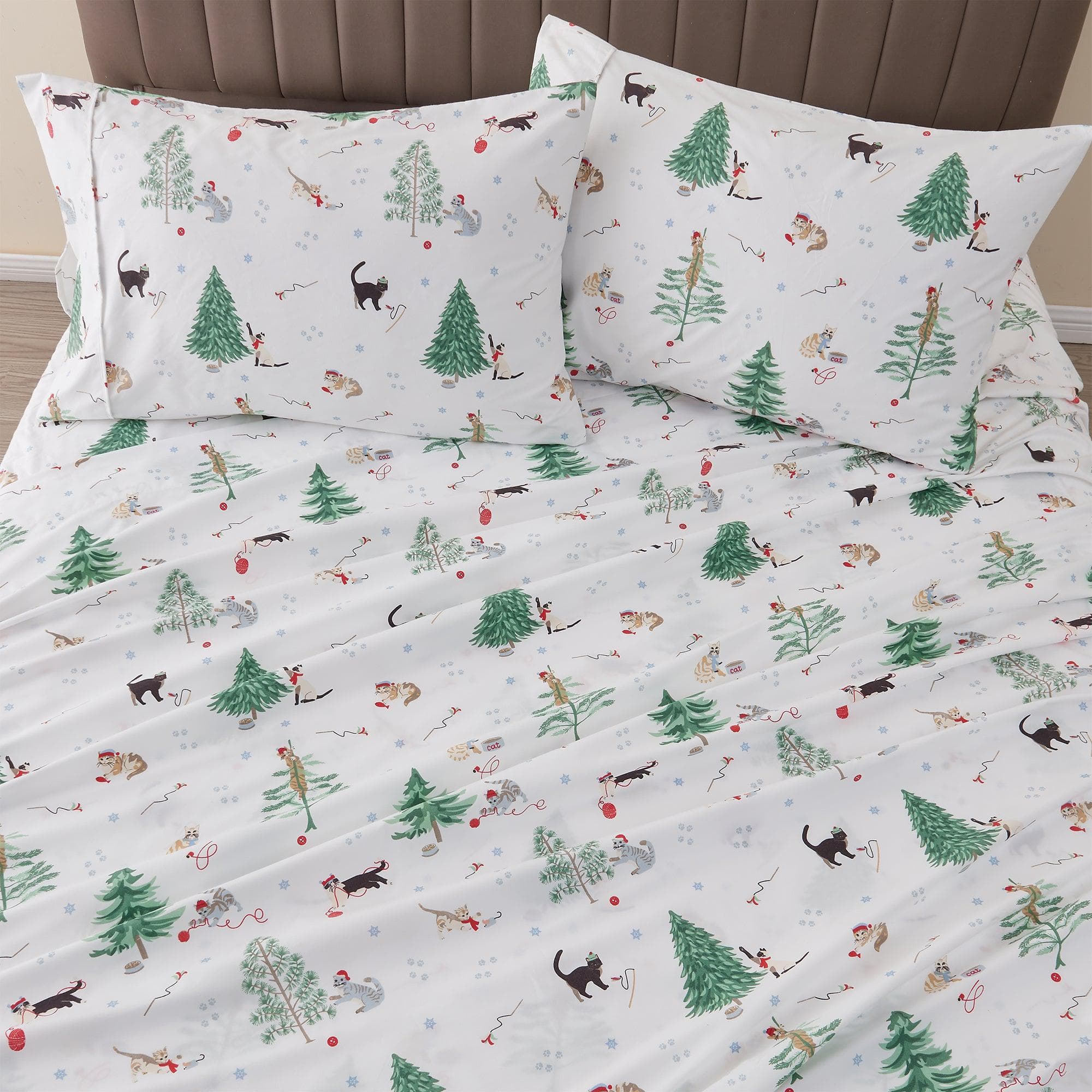4-Piece Lodge Microfiber Sheet - Mountain Ridge Collection - Image 52