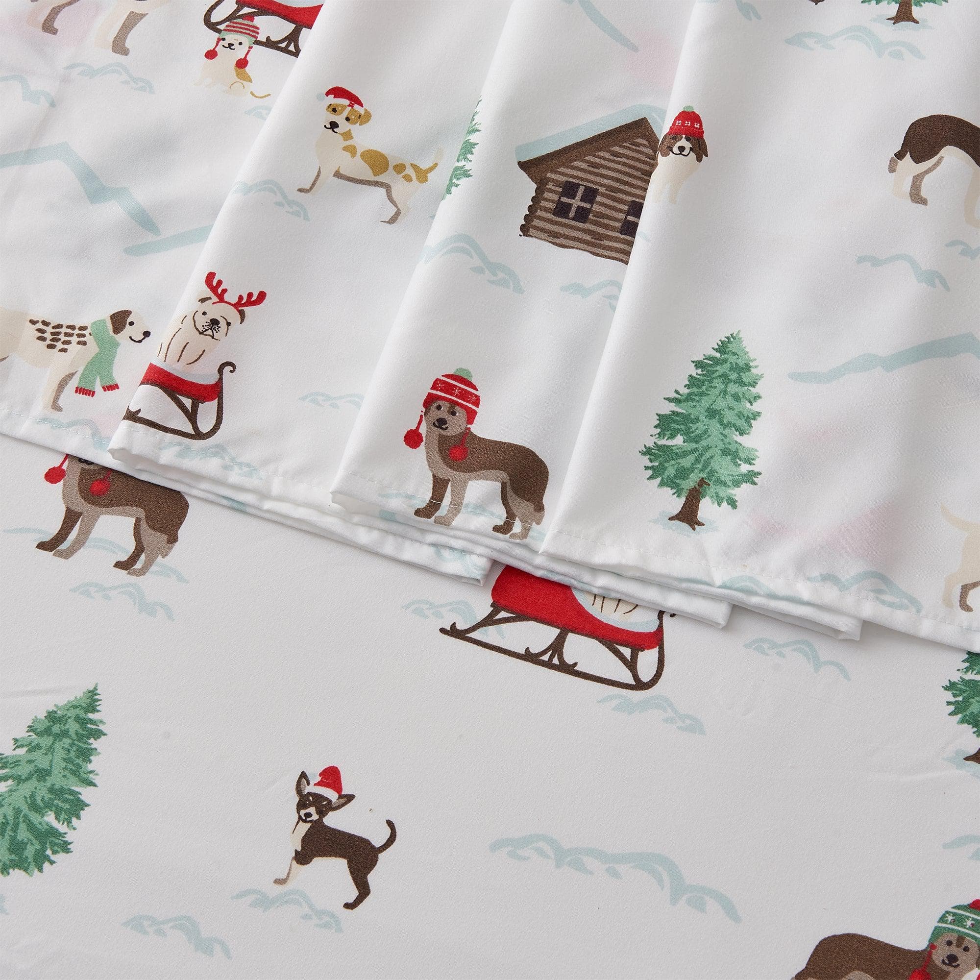 4-Piece Lodge Microfiber Sheet - Mountain Ridge Collection - Image 8