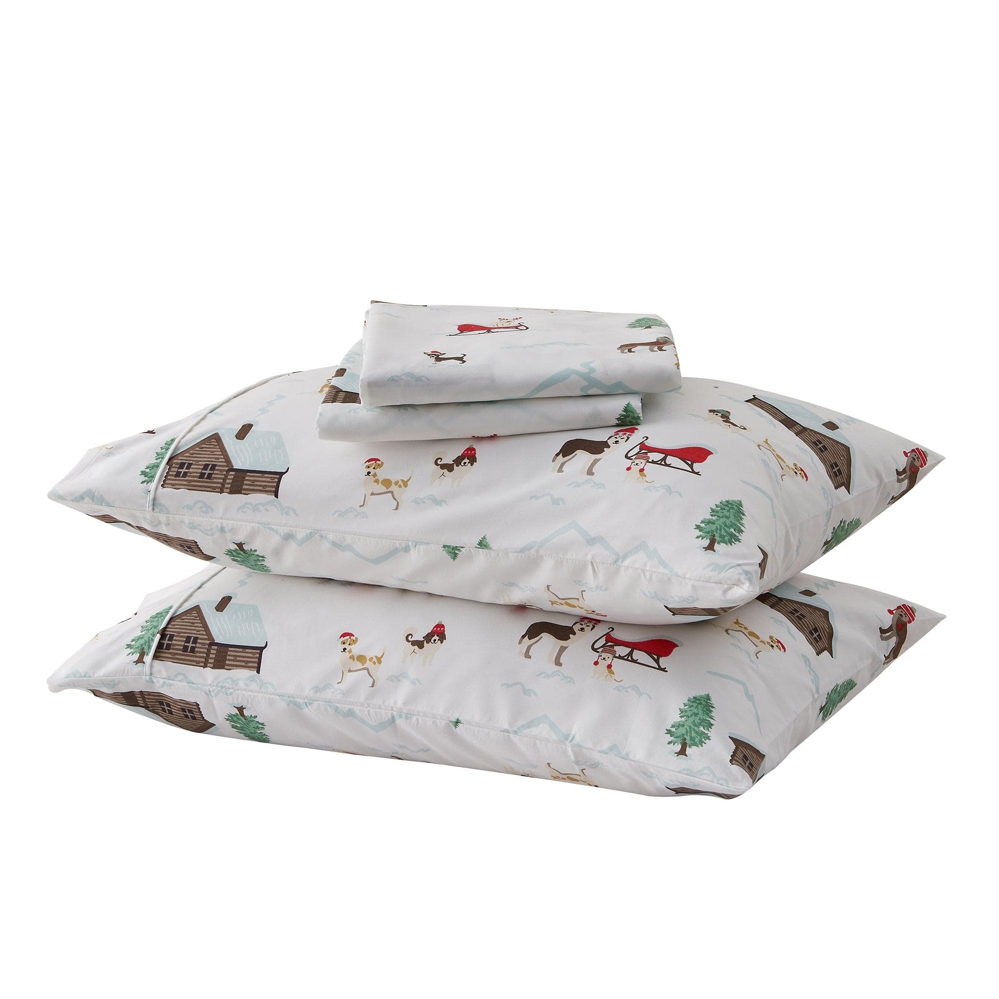 4-Piece Lodge Microfiber Sheet - Mountain Ridge Collection - Image 9