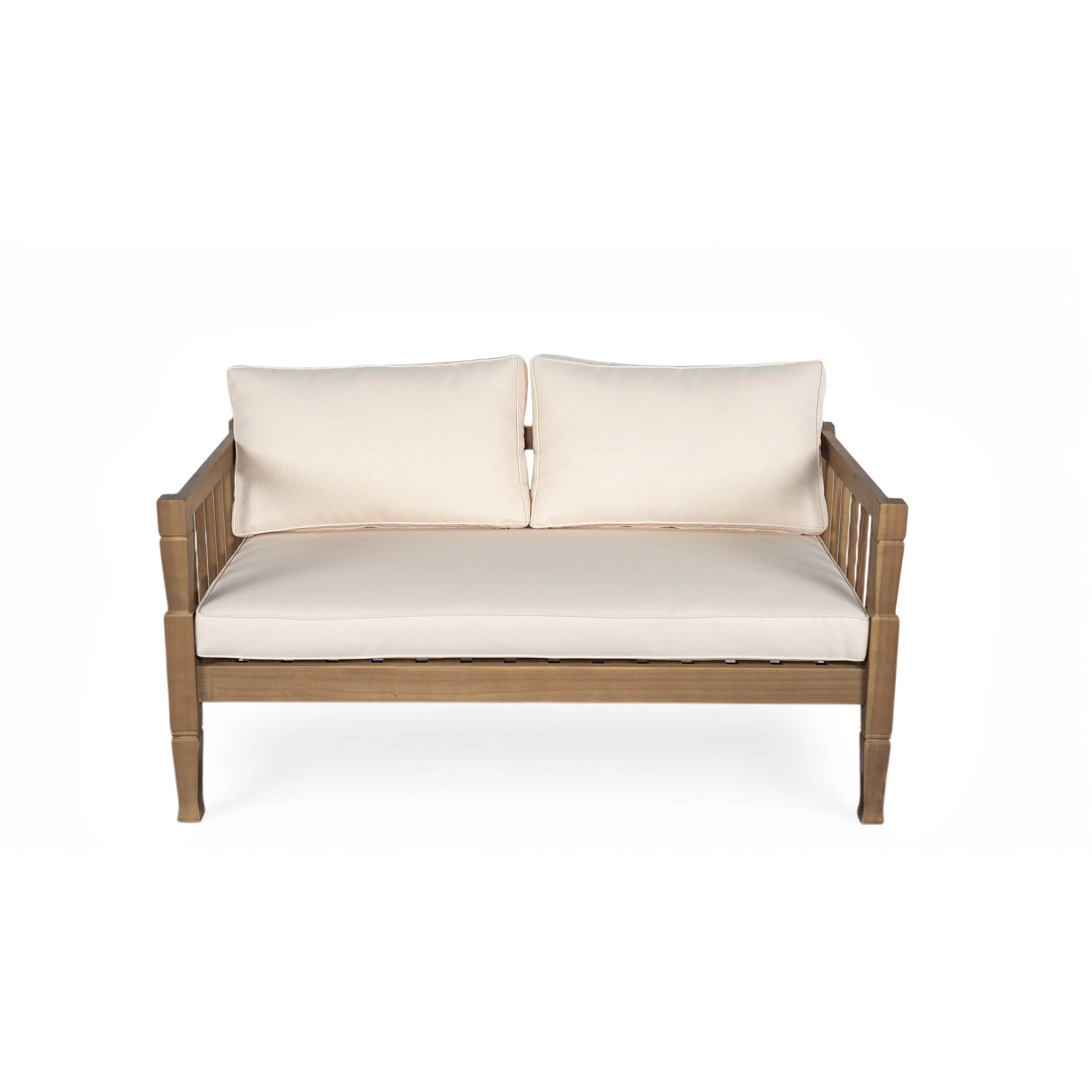 4-Piece Patio Furniture Set with Coffee Table and Cushions - Image 8