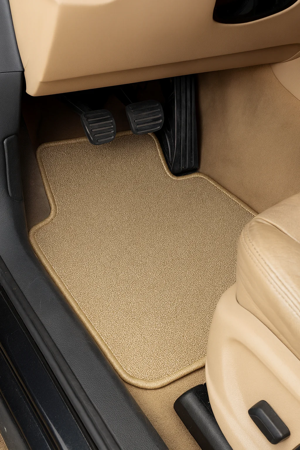 4 Piece Set of Car Floor Mats Front 26.75 x 14.25 inches, Rear 13.5 x 20 inches - Image 3