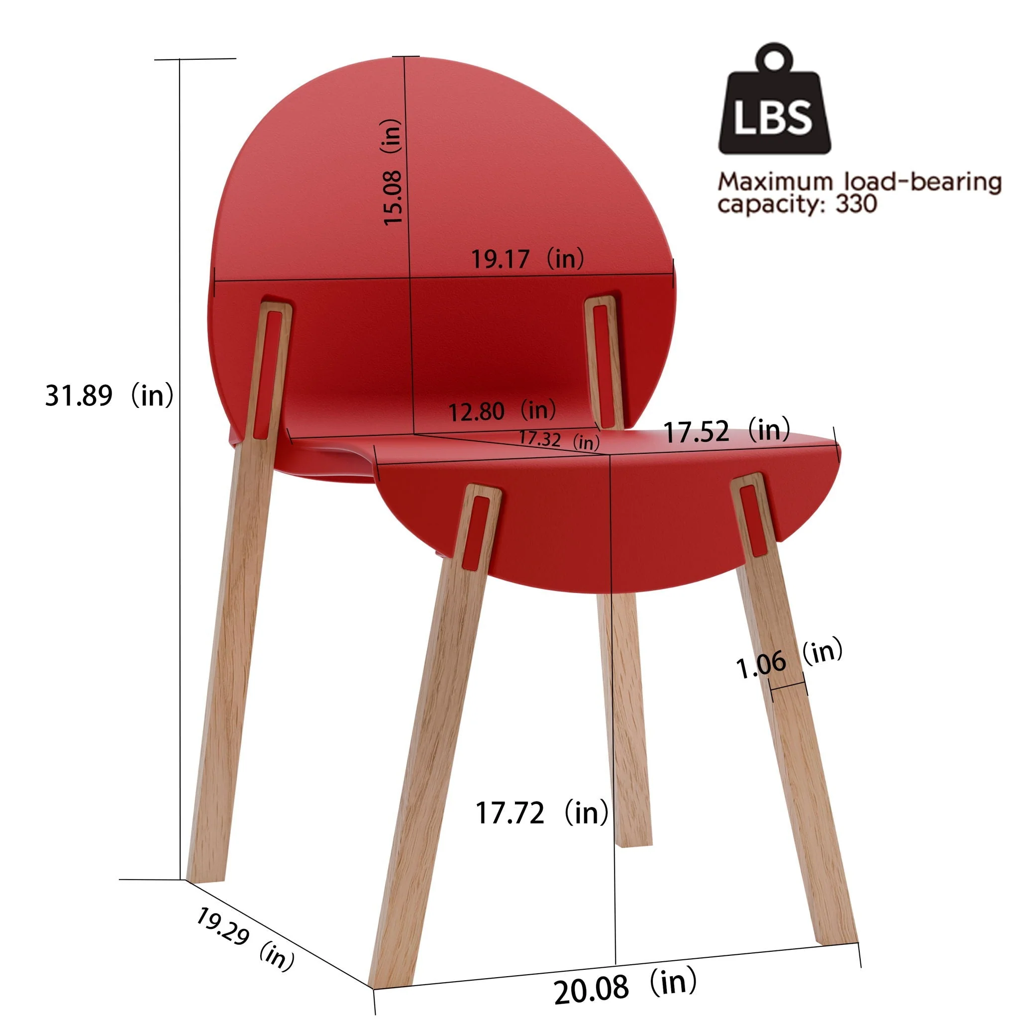 4 Piece Set Of Single Chairs With A Folding Square Table - Image 4