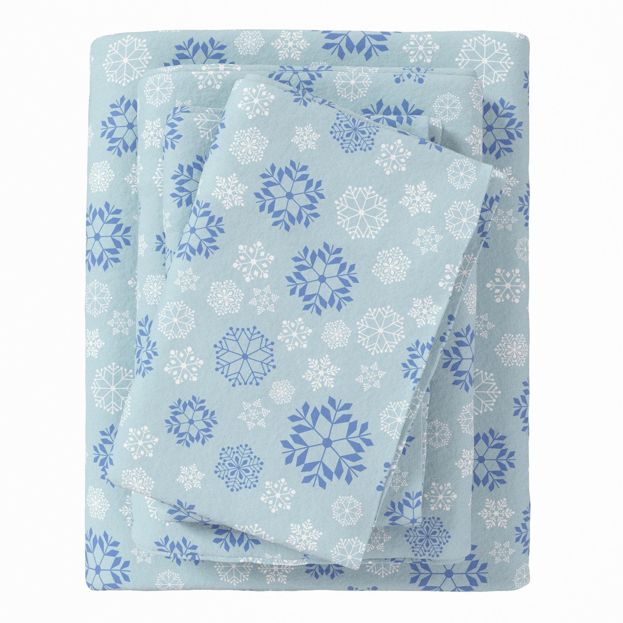 4-Piece Turkish Cotton Flannel Sheet Set - Stratton Collection - Image 13
