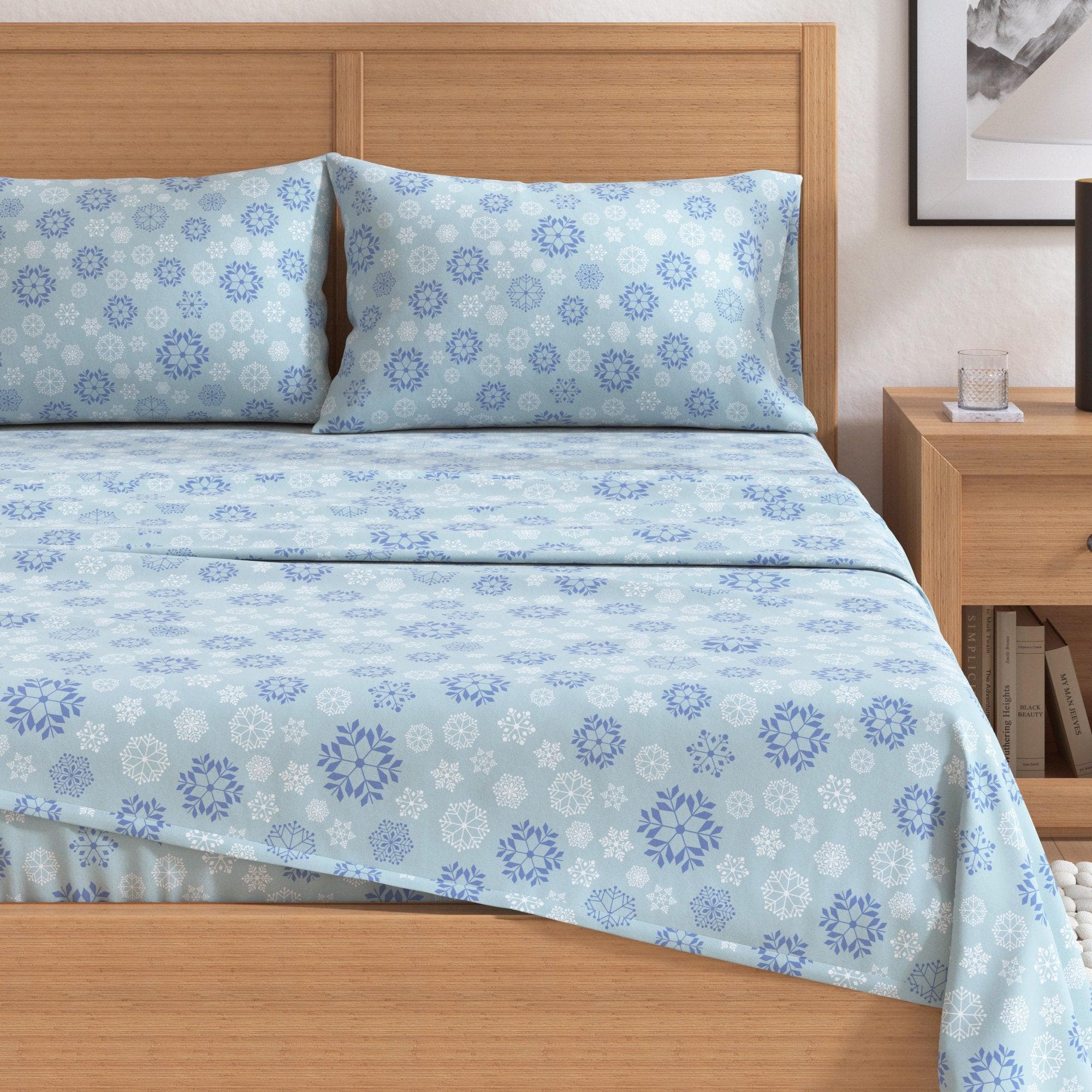 4-Piece Turkish Cotton Flannel Sheet Set - Stratton Collection - Image 14