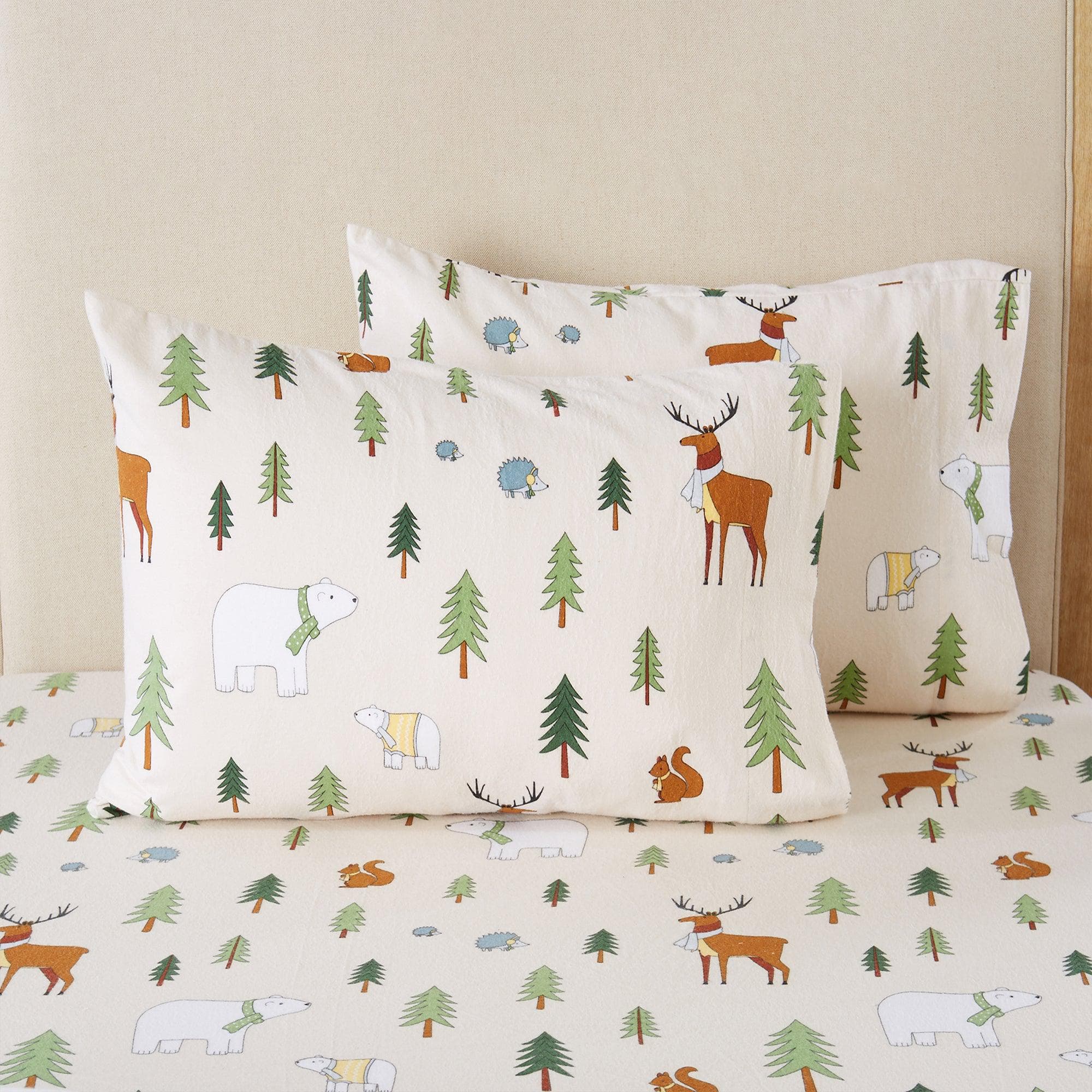 4-Piece Turkish Cotton Flannel Sheet Set - Stratton Collection - Image 78