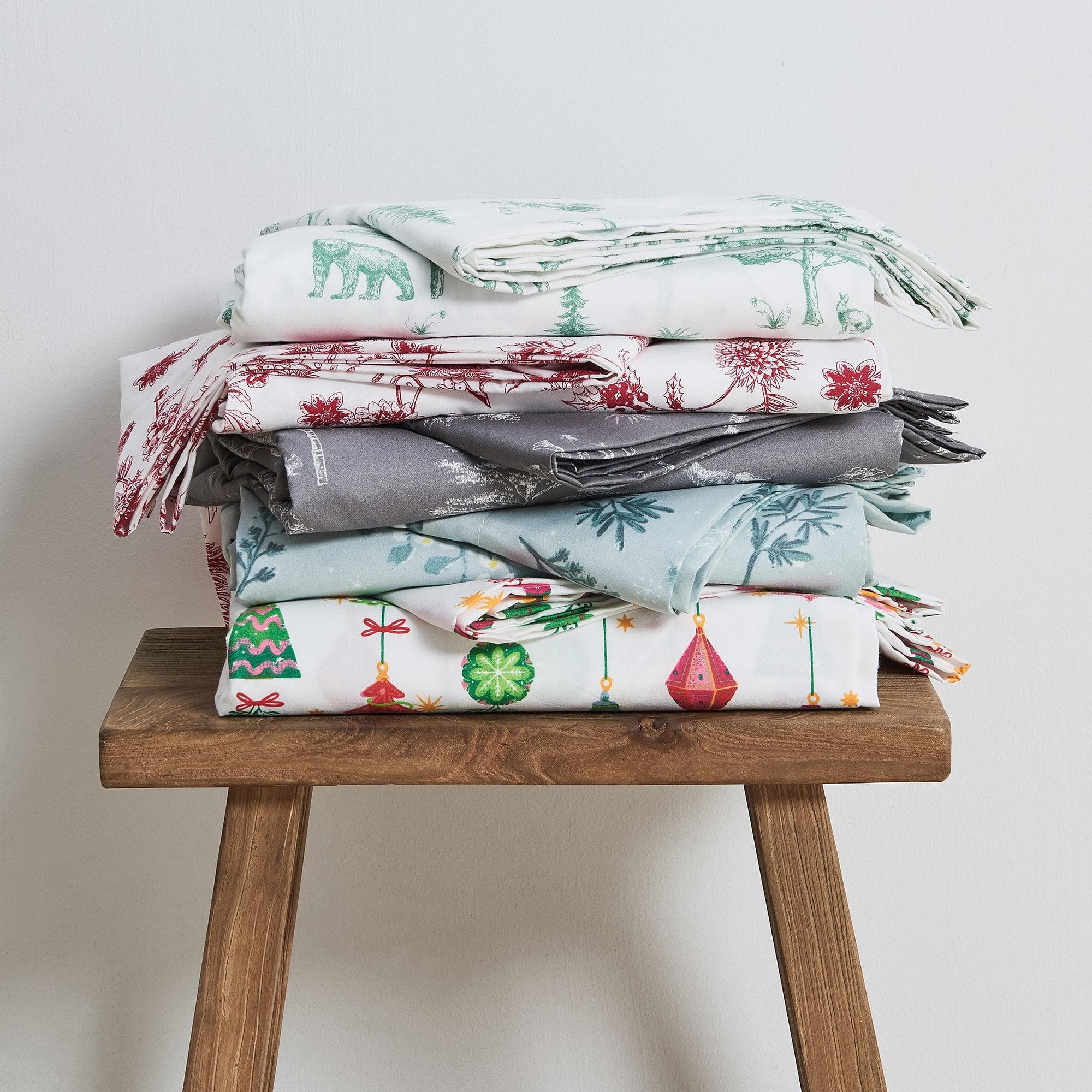 4 Piece Watercolor Floral Microfiber Sheet - Delia Collection - Image 31