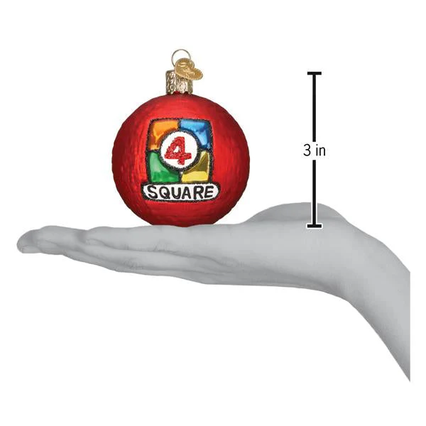 4 Square Ball Ornament - Image 6