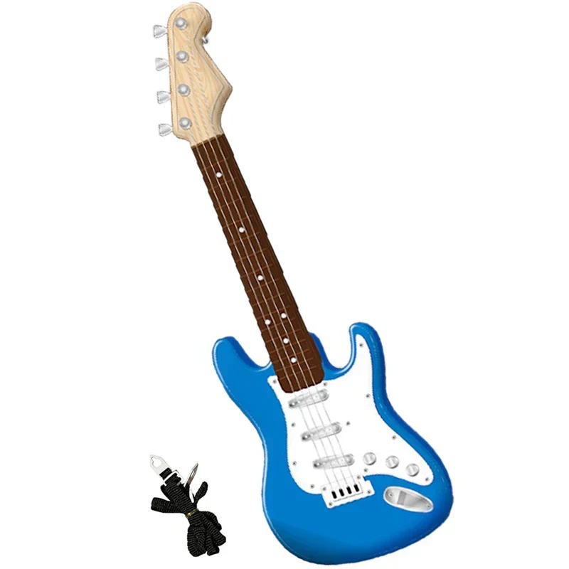 4-String Electric Guitar Toy for Kids - Portable Musical Instrument, Perfect Gift for Young Musicians - Image 6