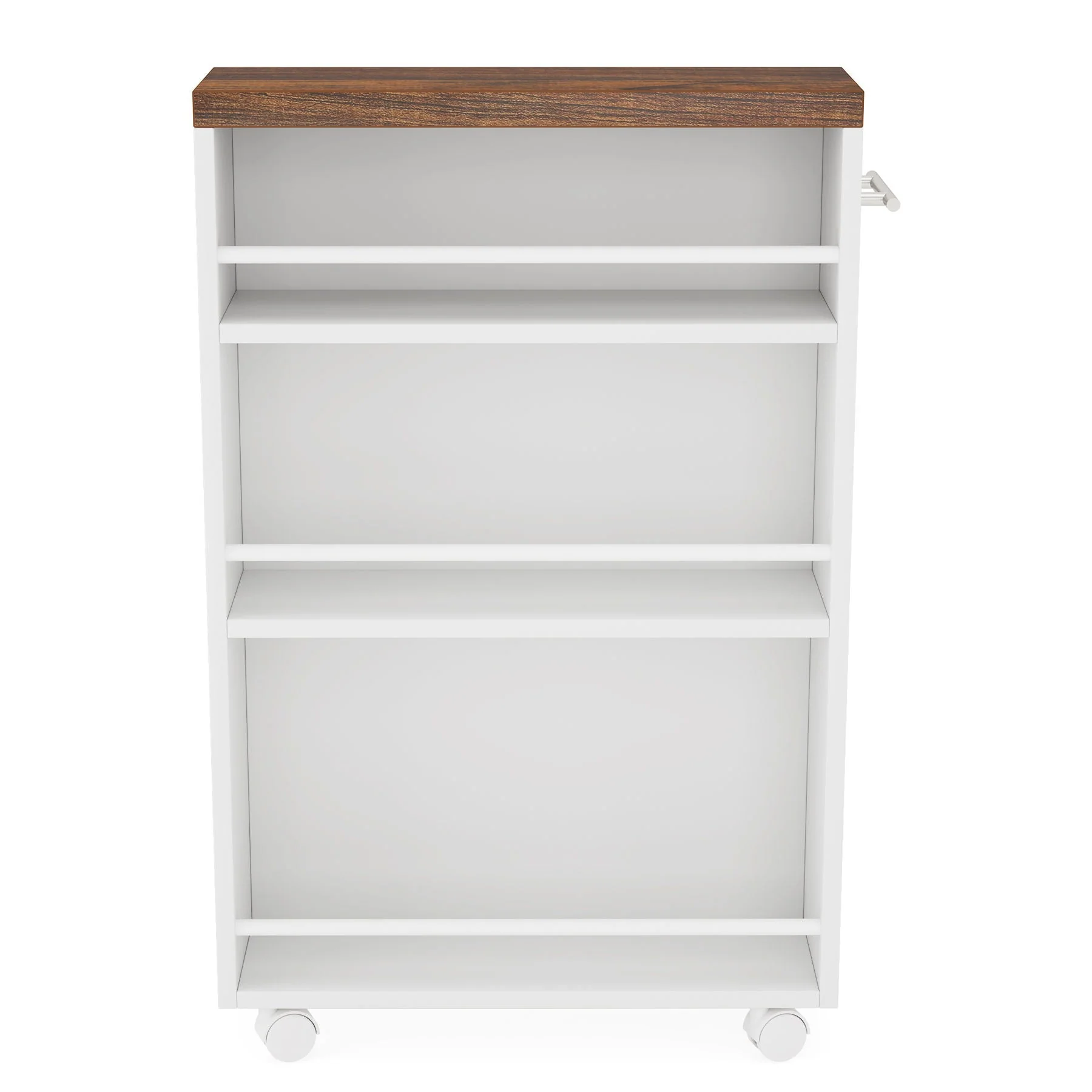 4 Tier Narrow Rolling Kitchen Slim Storage Cart - Image 5