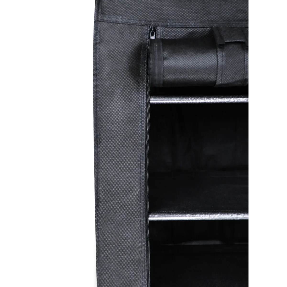 4 Tier Shoe Rack with Side Pocket Holds 24 Shoes - Image 6
