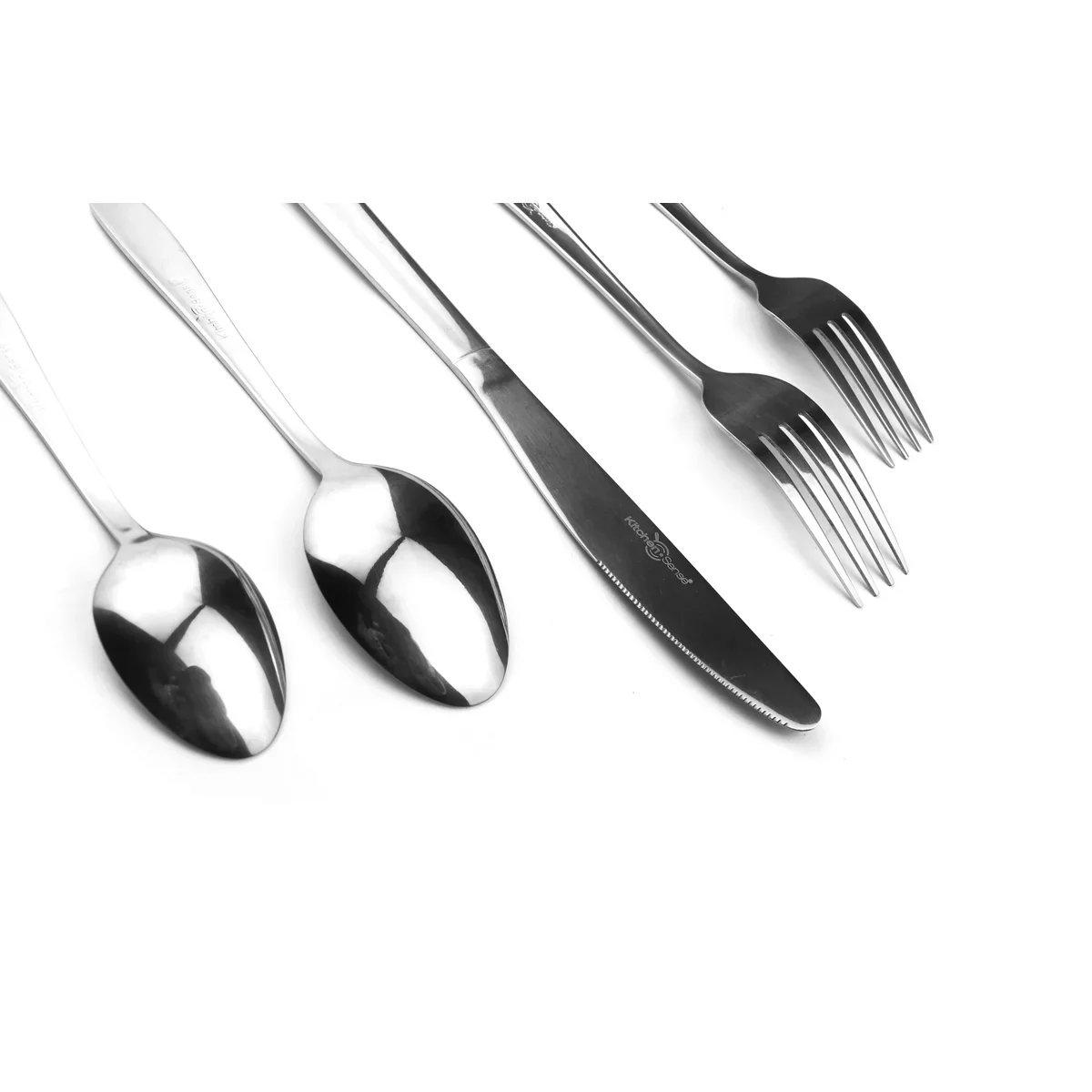40 Piece Stainless Steel Silverware Set for 8 - Image 17