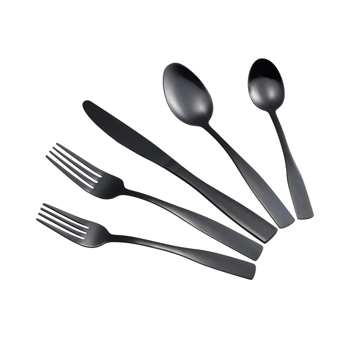 40 Piece Stainless Steel Silverware Set for 8 - Image 27