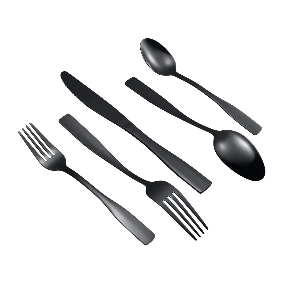 40 Piece Stainless Steel Silverware Set for 8 - Image 28