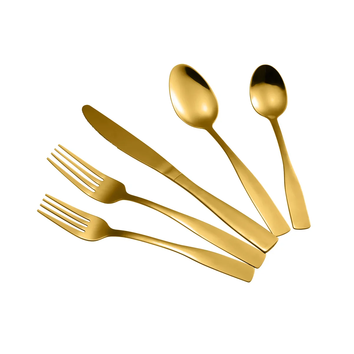 40 Piece Stainless Steel Silverware Set for 8 - Image 35