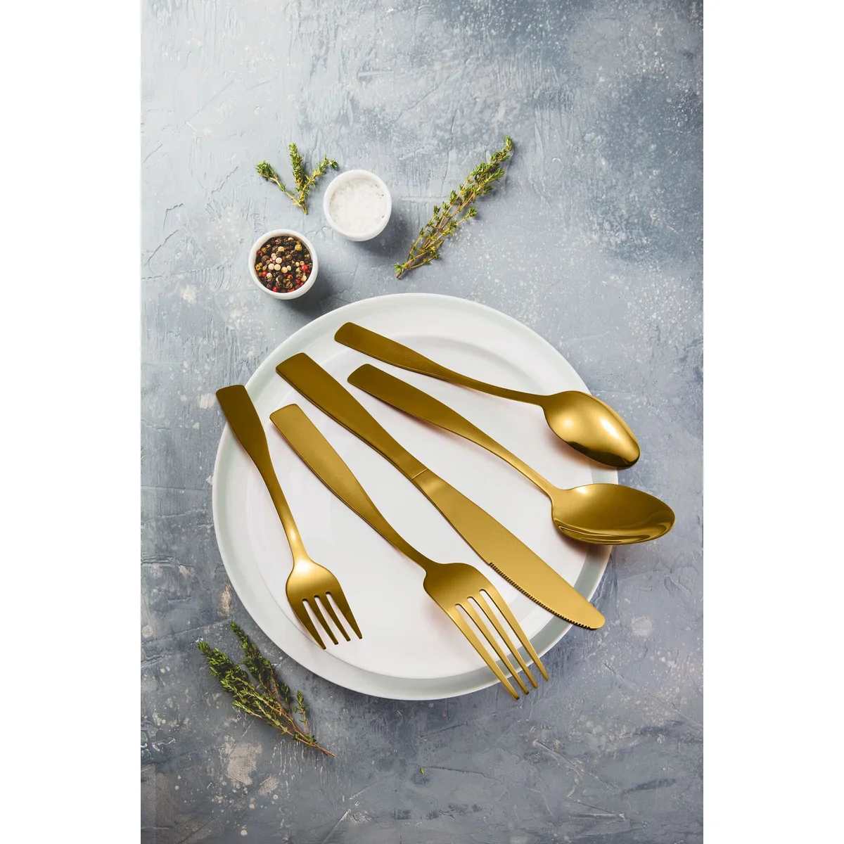 40 Piece Stainless Steel Silverware Set for 8 - Image 43
