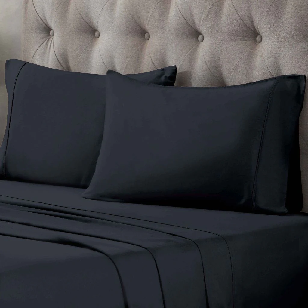400 Thread Count Egyptian Cotton Sateen Bed Sheet Set - Image 5