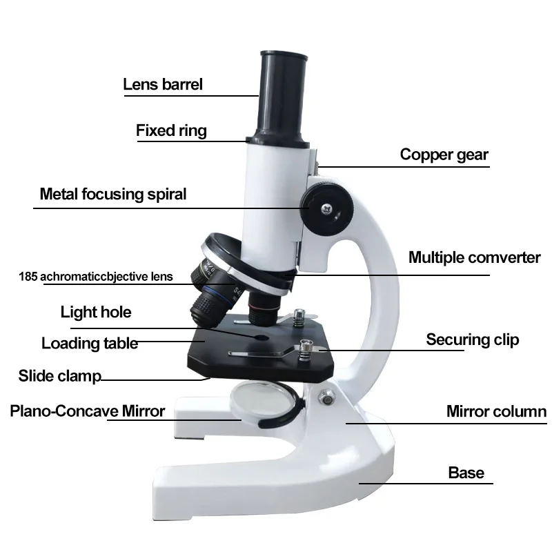 40X–2000X Microscope for Kids Adults with LED Light Phone Adapter Science Kit - Image 3