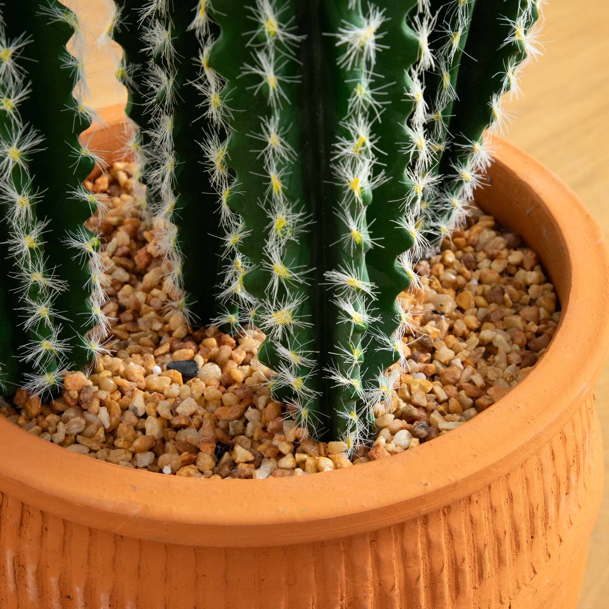 41” Artificial Cactus in Terracotta Planter - Image 5