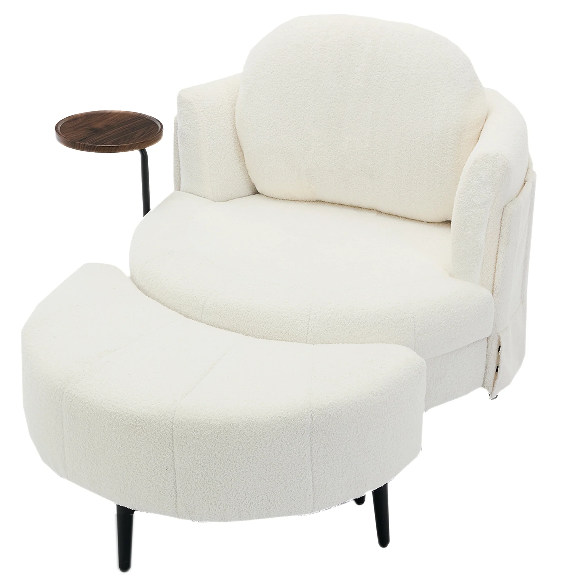42.5' Single Sofa Chair in White - Image 23