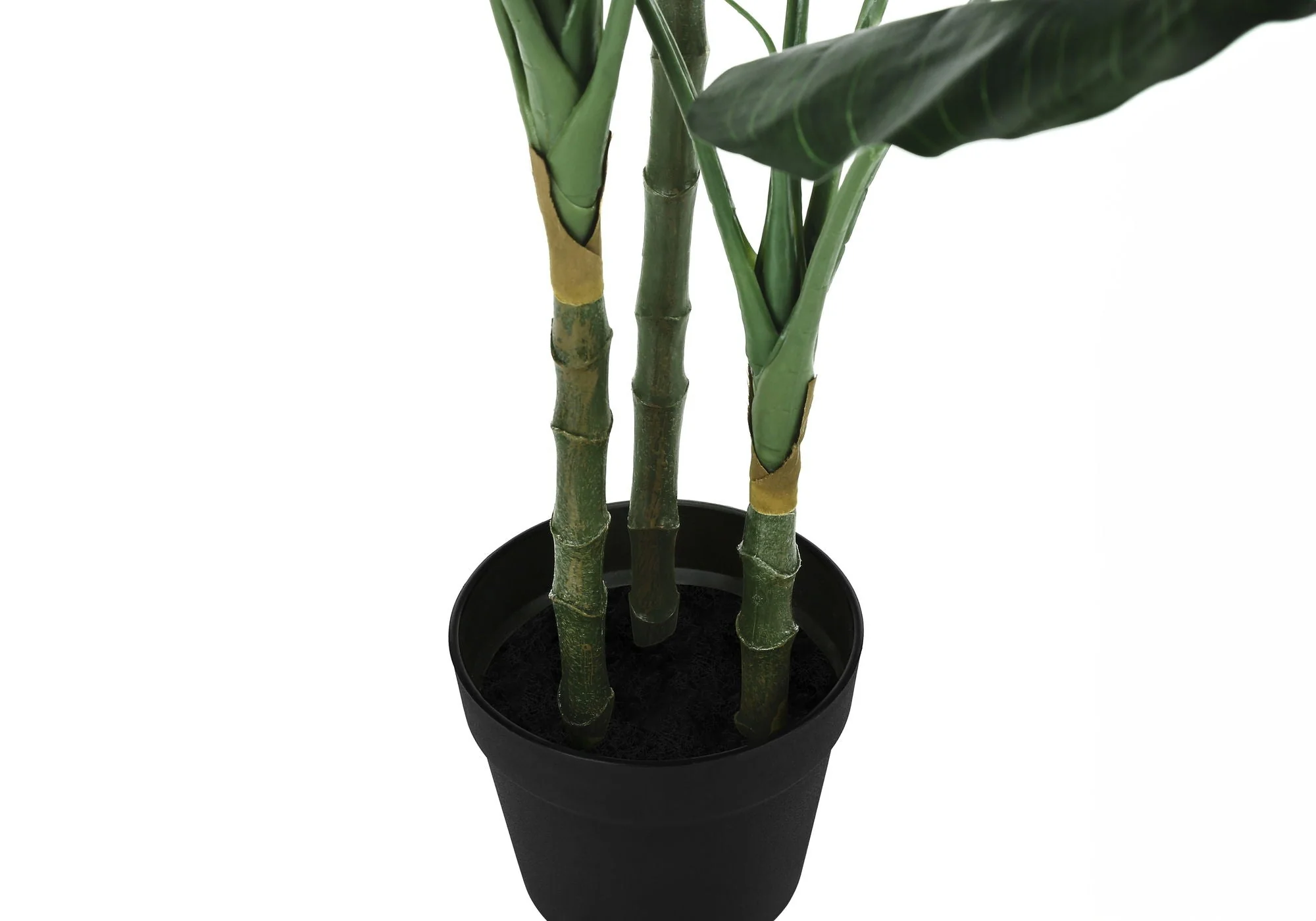 42" Tall, Artificial Plant, Evergreen Tree, Indoor, Faux, Fake, Floor, Greenery, Potted, Decorative - Green / Black - Image 2