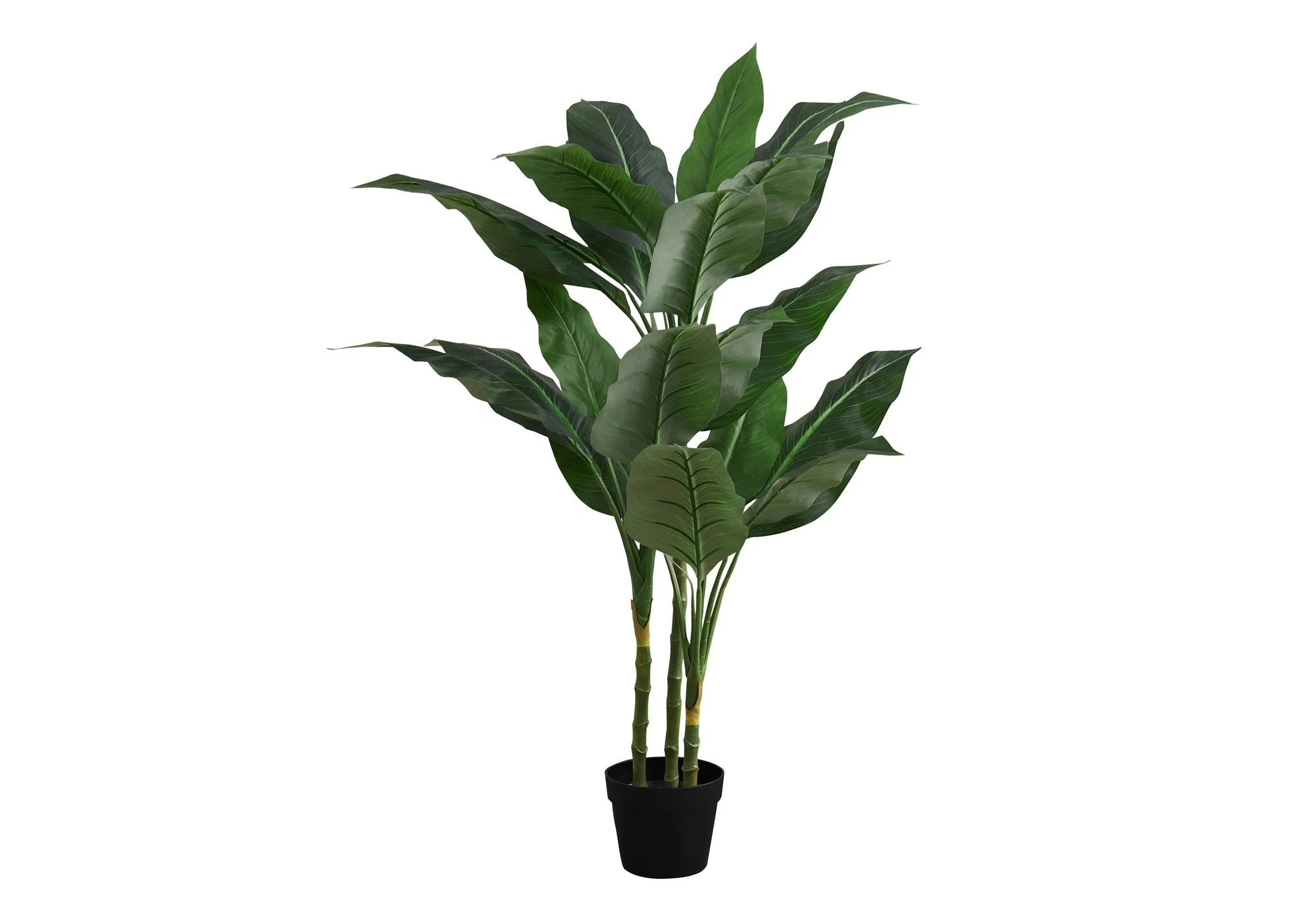42" Tall, Artificial Plant, Evergreen Tree, Indoor, Faux, Fake, Floor, Greenery, Potted, Decorative - Green / Black - Image 4