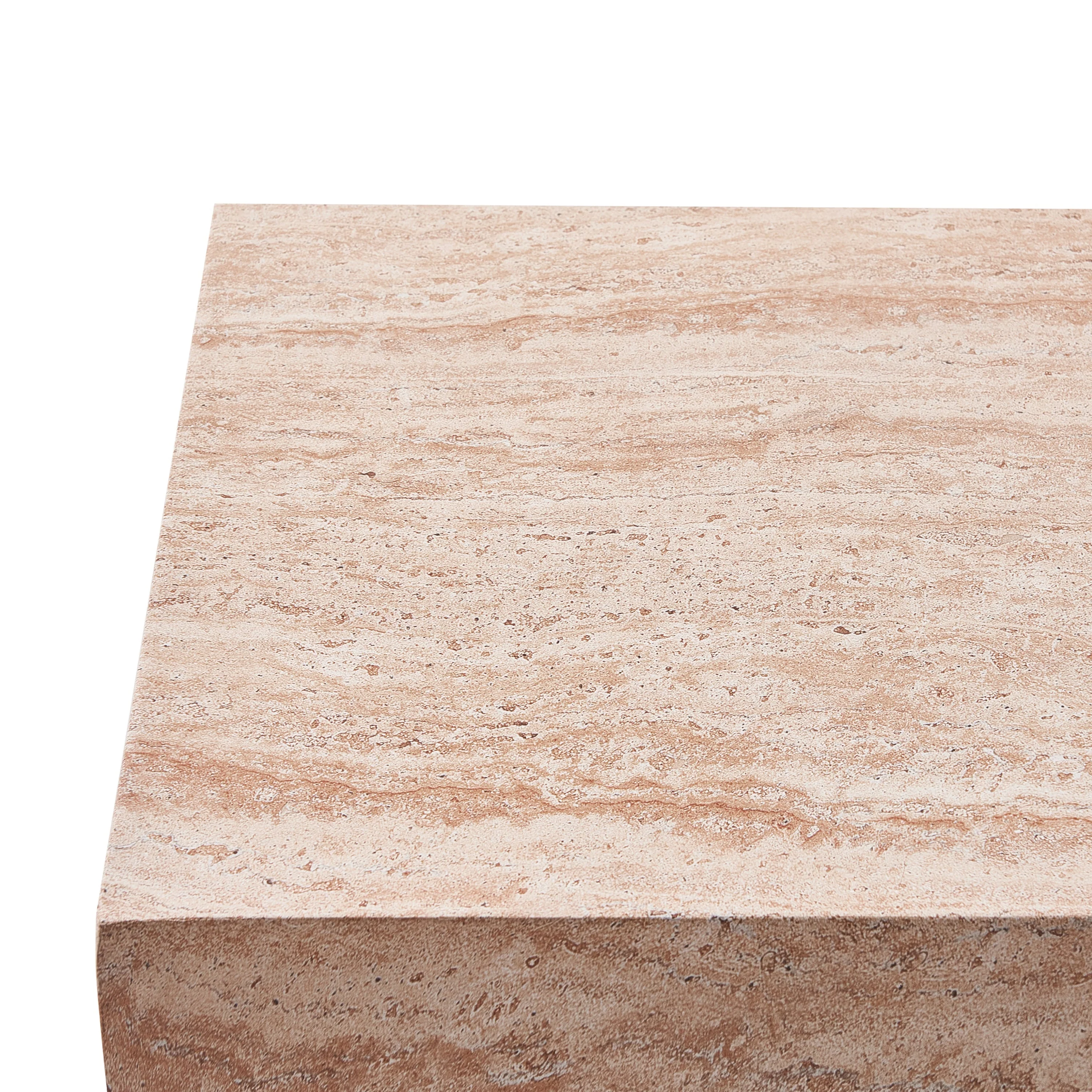 43.5" L x 22" W Rectangular MGO Coffee Table for Indoor and Outdoor Use - Image 7