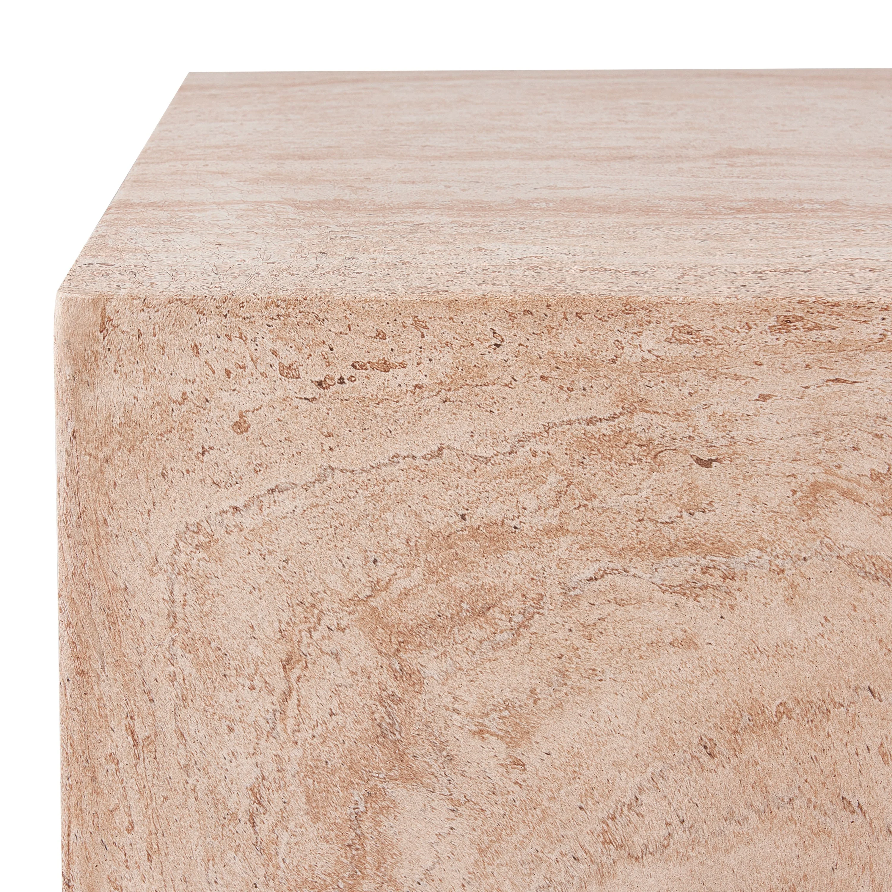 43.5" L x 22" W Rectangular MGO Coffee Table for Indoor and Outdoor Use - Image 8