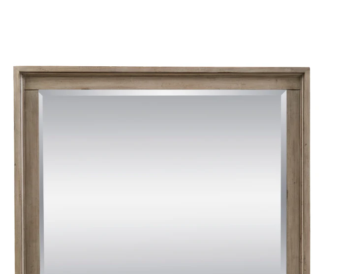 43" Orchard Grey Beveled Mirror - Image 5