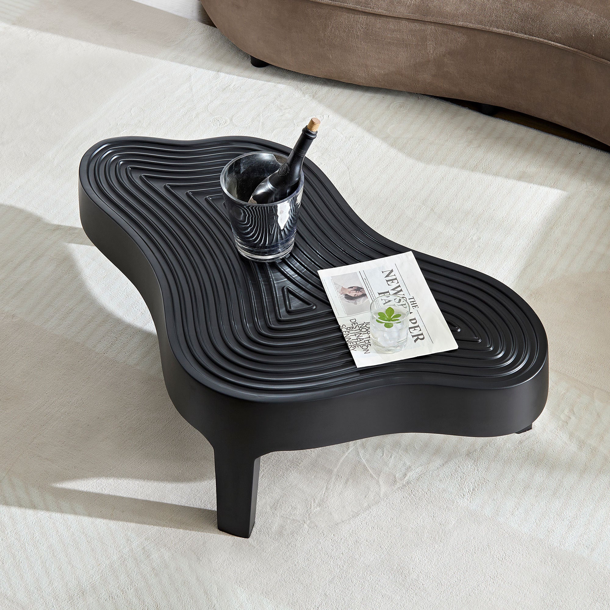 47.24" Fiberglass Cloud Coffee Table - Image 6