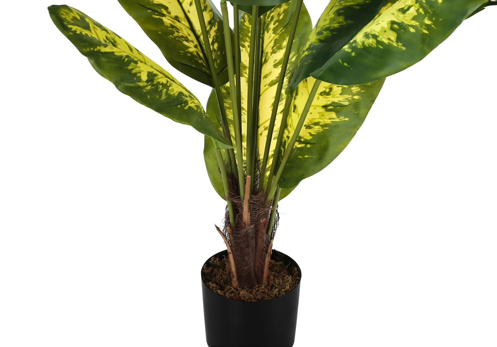 47" Tall, Artificial Plant, Evergreen Tree, Indoor, Faux, Fake, Floor, Greenery, Potted, Real Touch, Decorative - Green / Black - Image 4