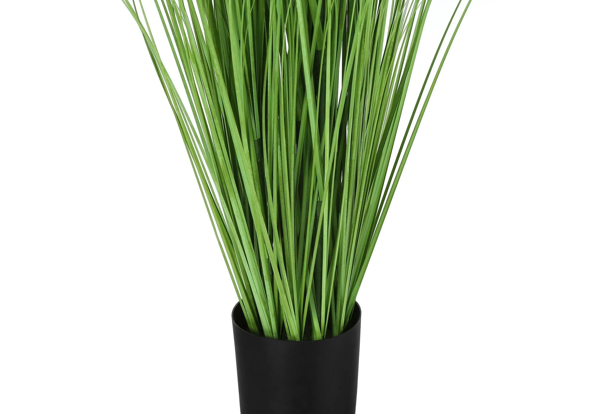 47" Tall, Artificial Plant, Grass Tree, Indoor, Faux, Fake, Floor, Greenery, Potted, Real Touch, Decorative - Green / Black - Image 2