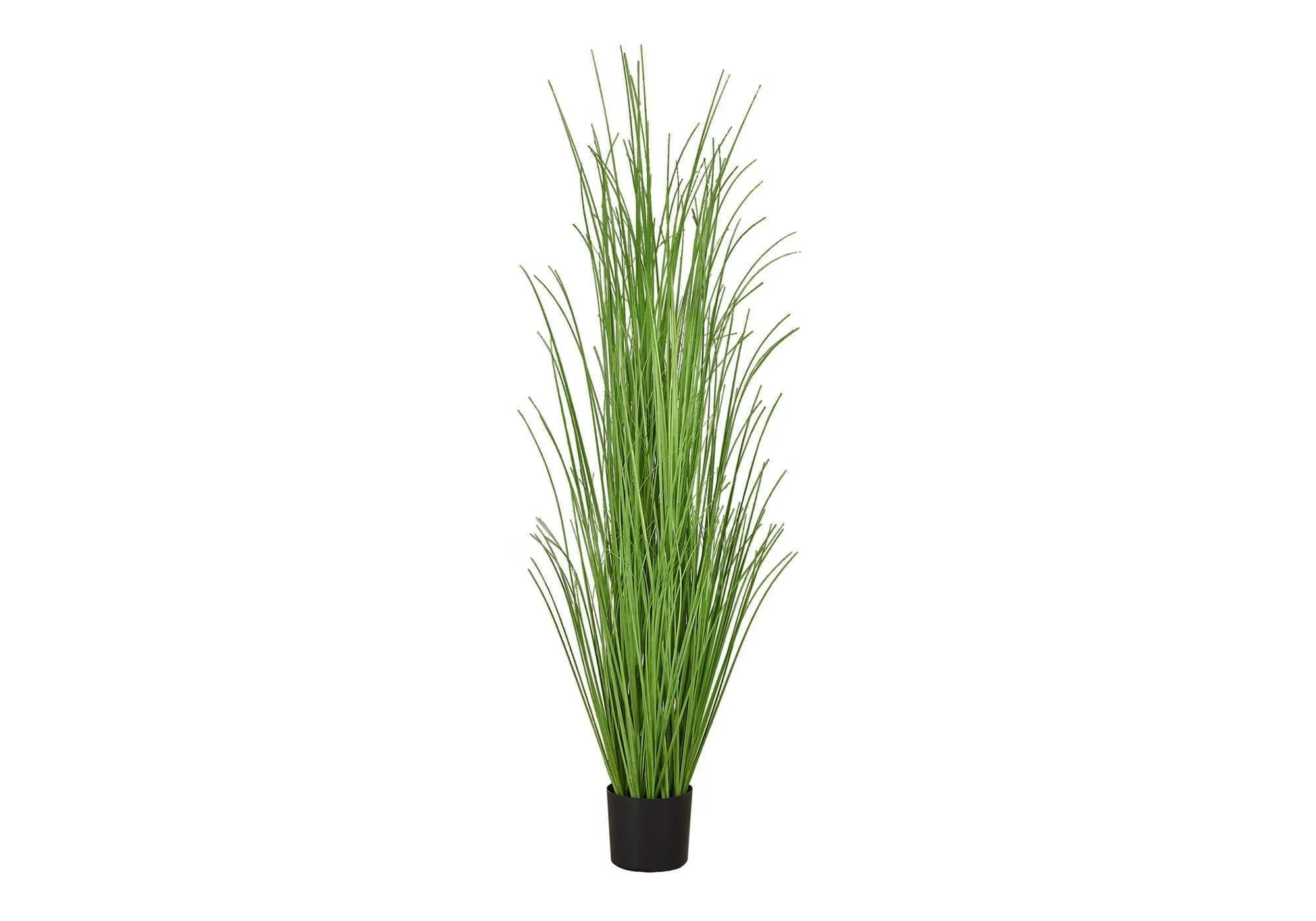 47" Tall, Artificial Plant, Grass Tree, Indoor, Faux, Fake, Floor, Greenery, Potted, Real Touch, Decorative - Green / Black - Image 3