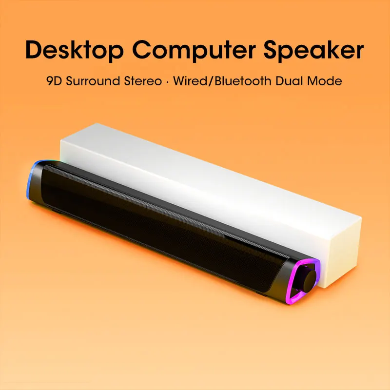 4D Computer Bluetooth Speaker Bar – Stereo Sound Subwoofer - Image 3