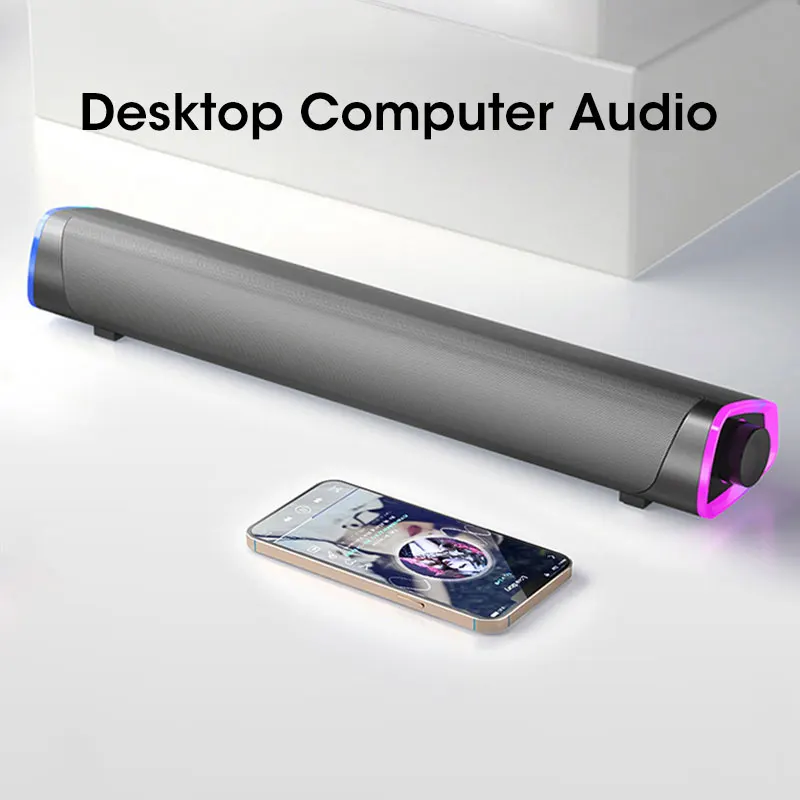 4D Computer Bluetooth Speaker Bar – Stereo Sound Subwoofer - Image 4