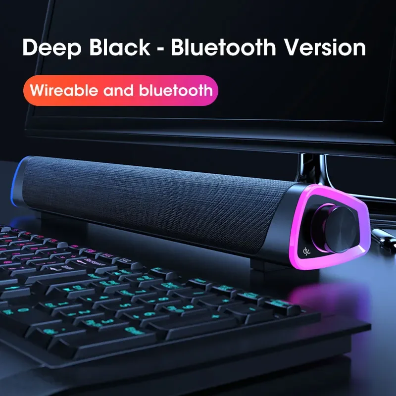 4D Computer Bluetooth Speaker Bar – Stereo Sound Subwoofer - Image 8