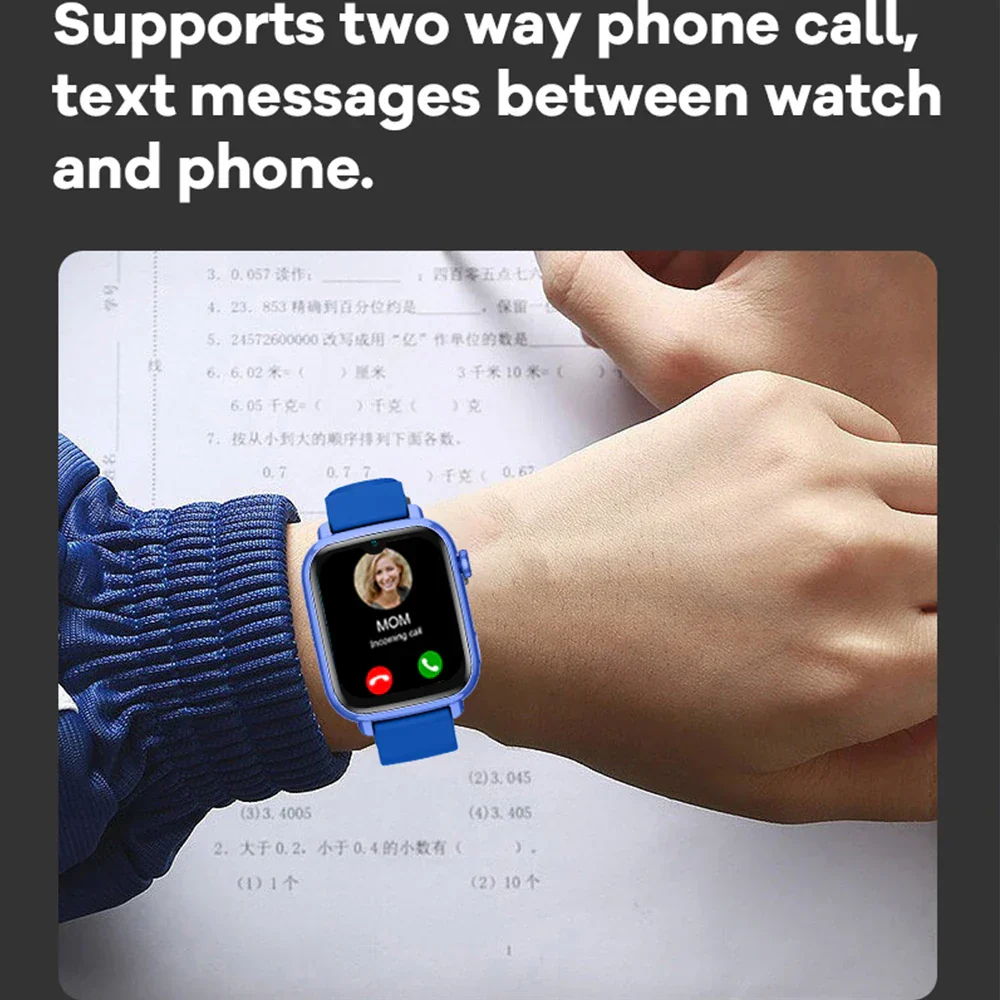 4G Kids Smart Watch with GPS, Video Call, SOS, Camera & Location Tracker - Image 2