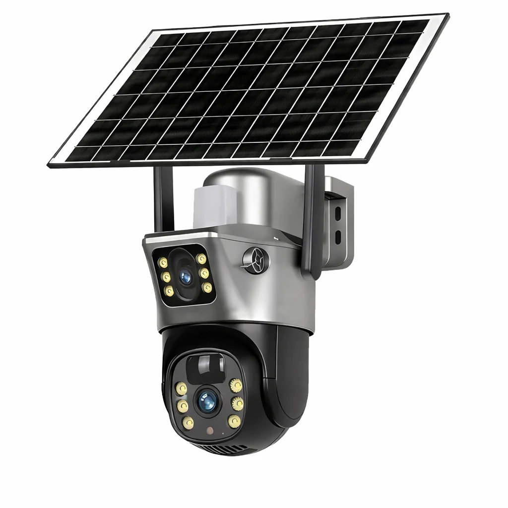 4G WiFi Solar Security Camera Dual Lens 8MP 4K PIR Night Vision Outdoor - Image 13