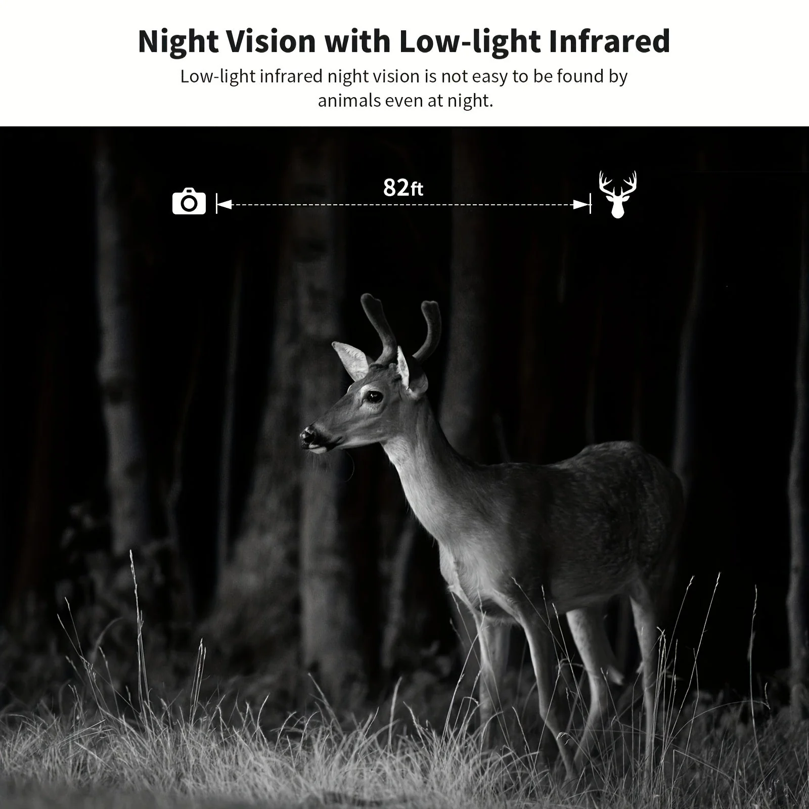 4K Hunting Trail Camera with 4G Live View, Solar Powered & Auto Night Vision - Image 8