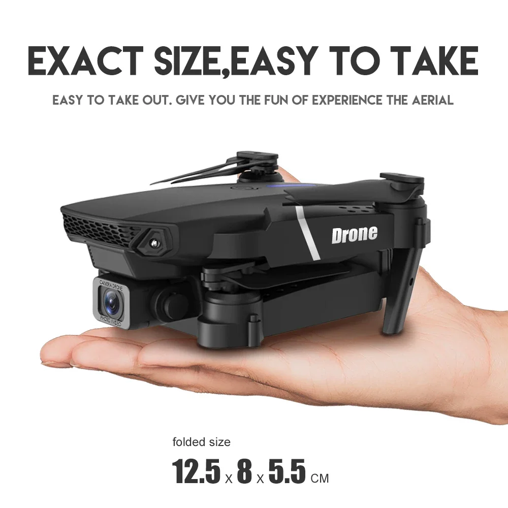 4K WiFi FPV Drone Foldable Quadcopter HD Camera Altitude Hold RC - Image 6