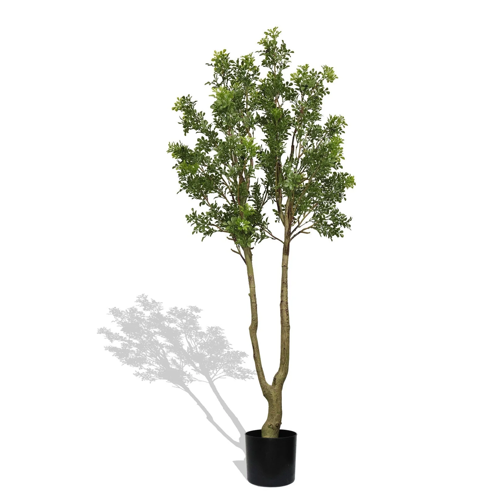 5.2FT Artificial Tree Tall Lush Evergreen Faux Plant - Image 2