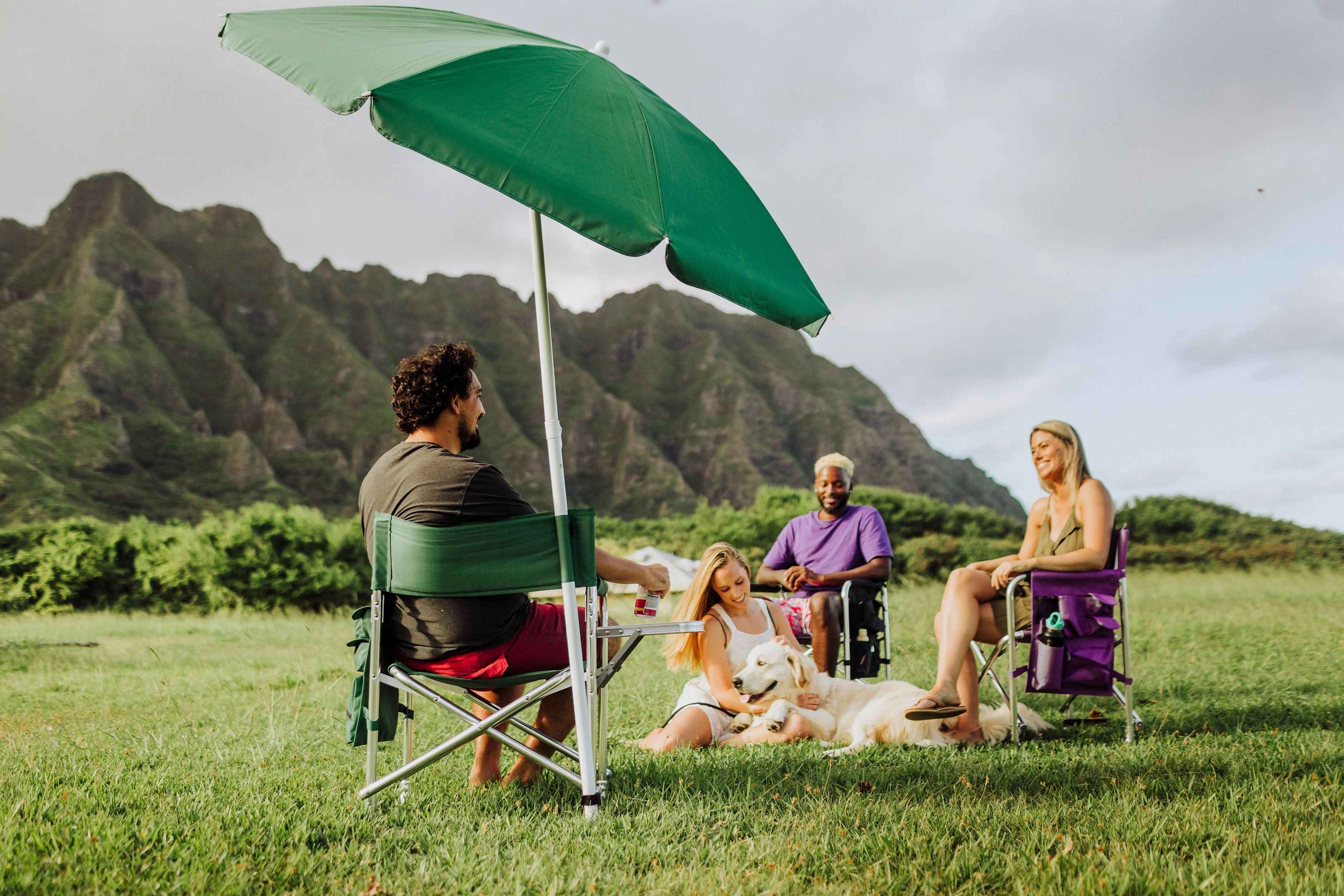5.5 Ft. Portable Beach Umbrella - Image 126