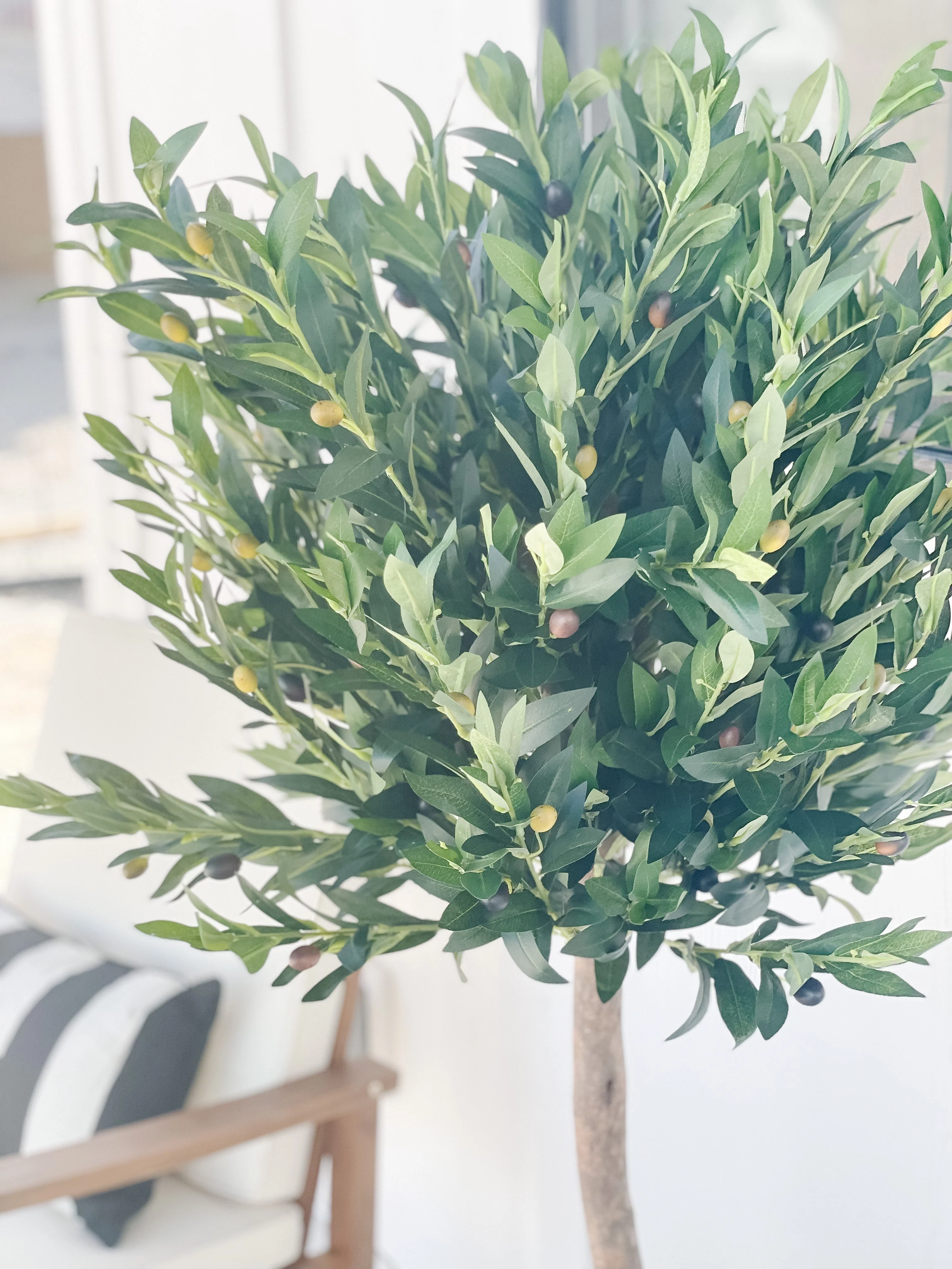 5.5’ Olive Topiary Artificial Tree UV Resistant (Indoor/Outdoor) - Image 11