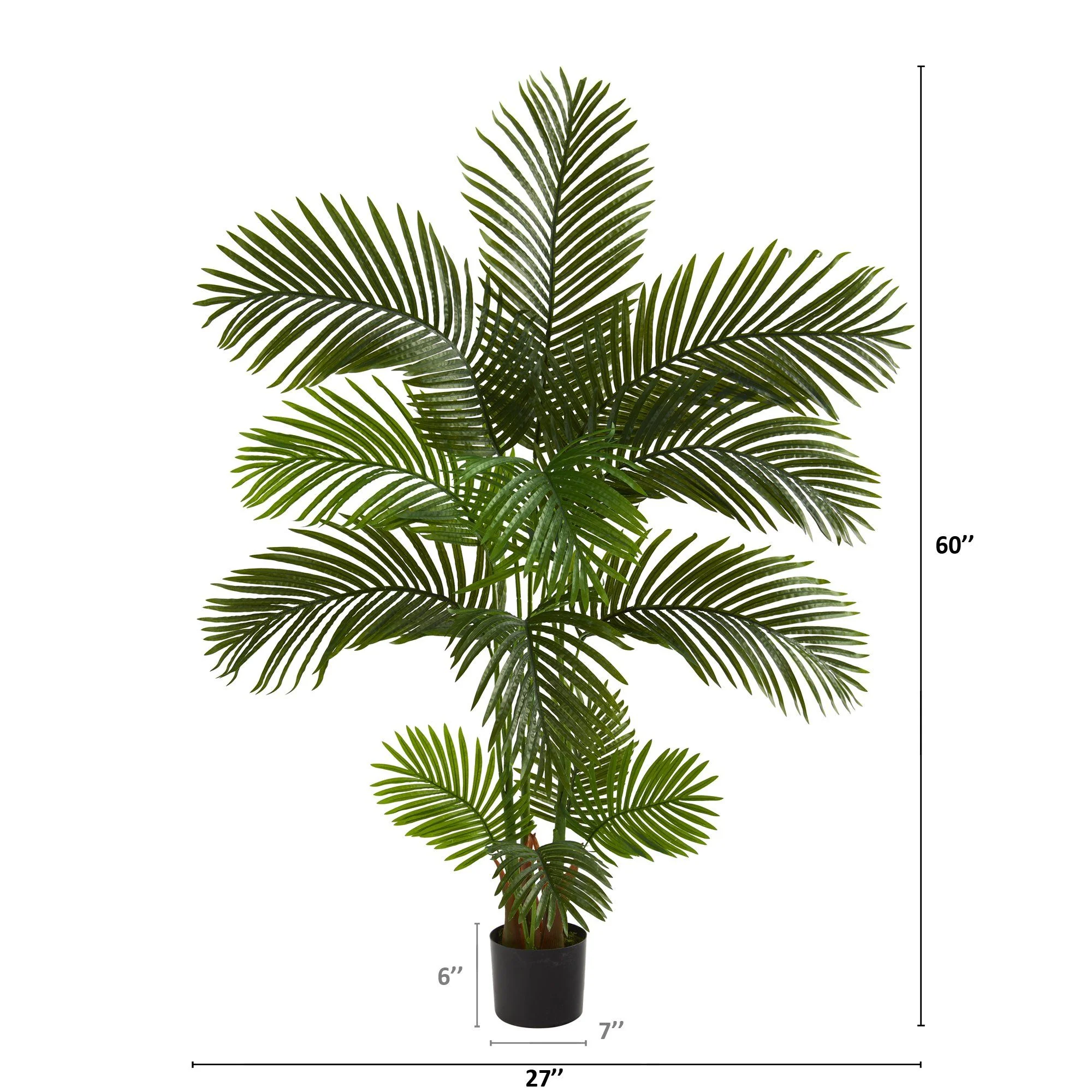 5' Areca Palm Artificial Tree - Image 2